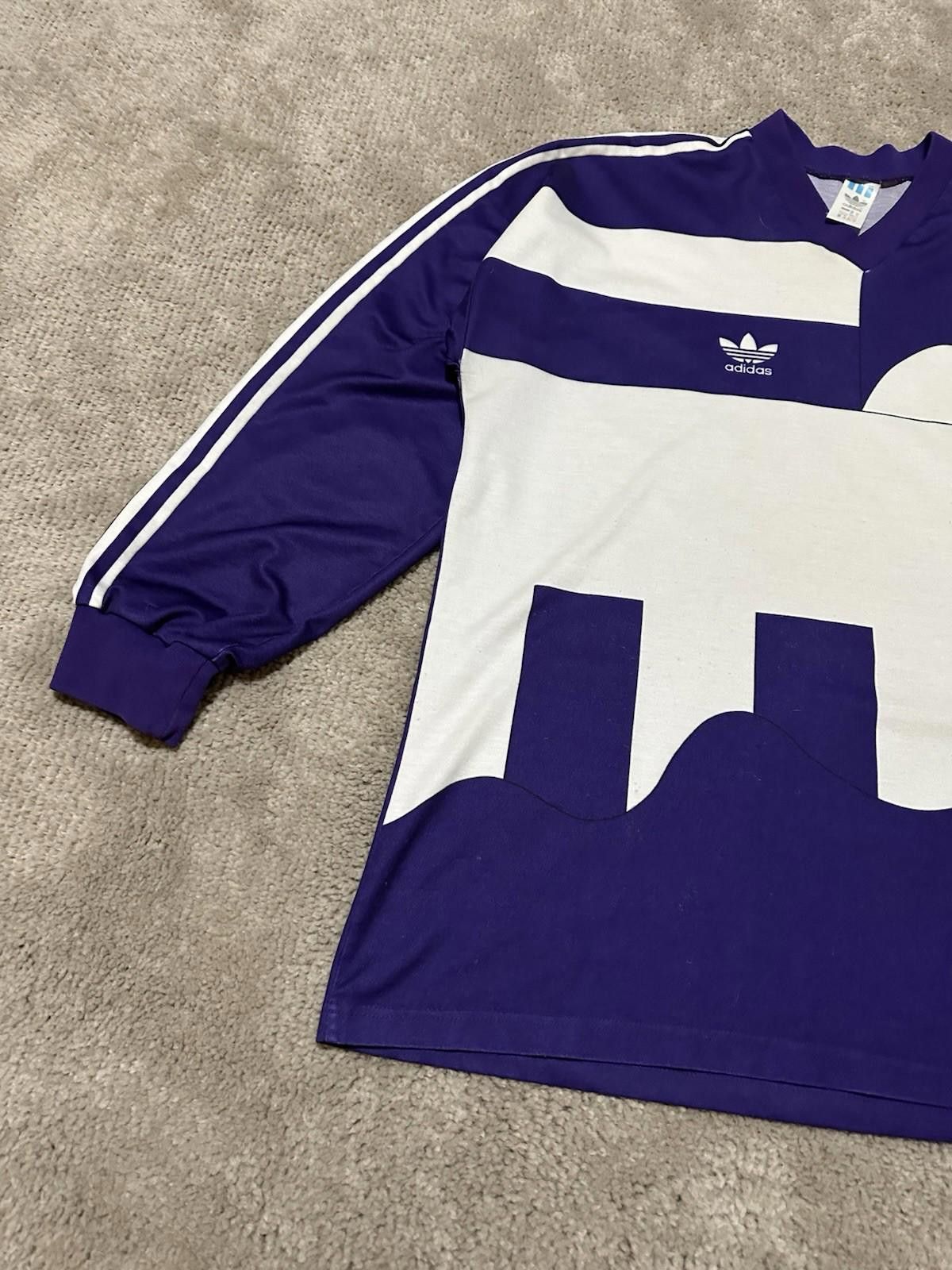 Adidas 1991/93 ADIDAS TEMPLATE FOOTBAL SHIRT SOCCER JERSEY L/S Size US M / EU 48-50 / 2 - 2 Thumbnail