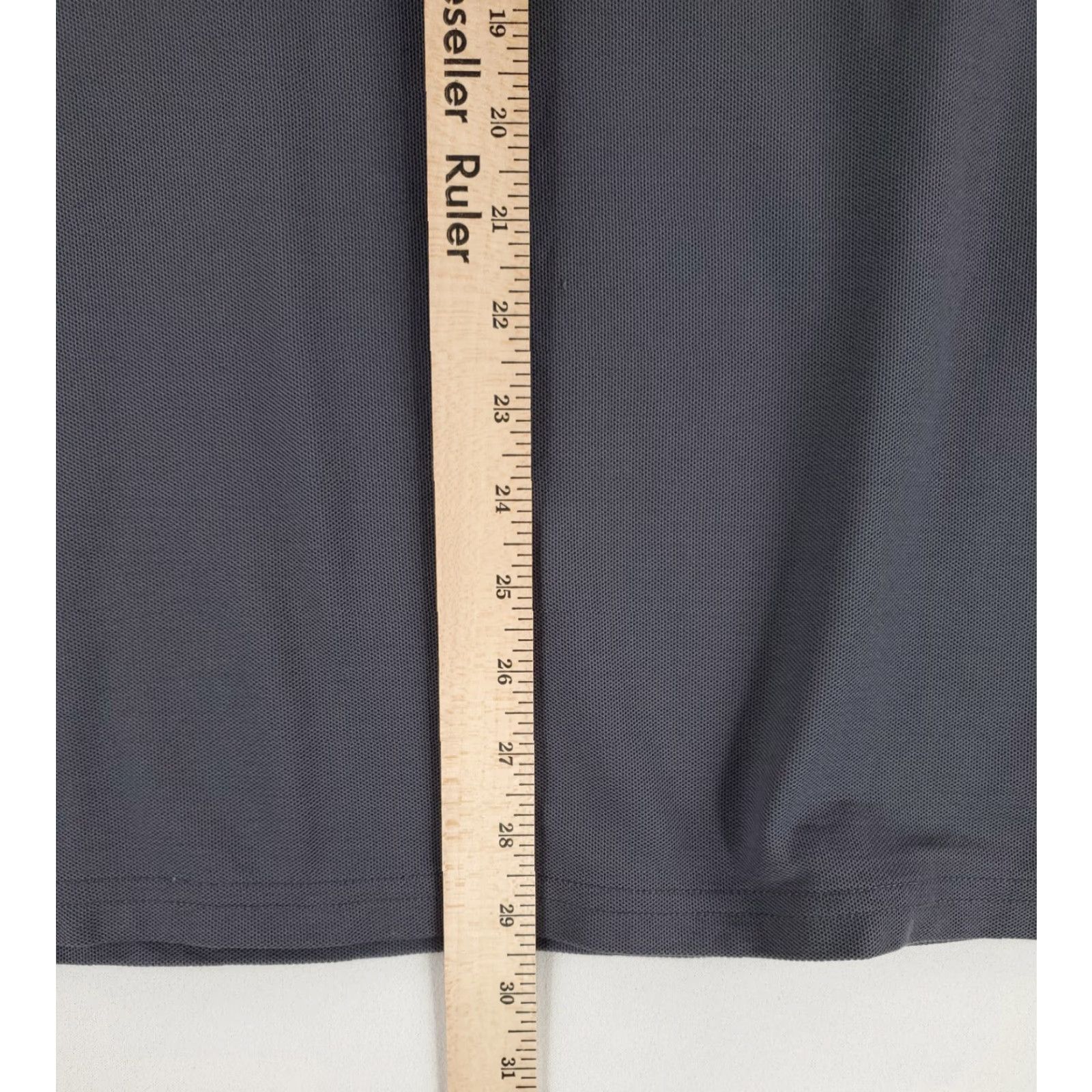 Vintage Criquet Long Sleeve Polo Shirt Gray Pique Cotton Mens XL Size US XL / EU 56 / 4 - 5 Thumbnail