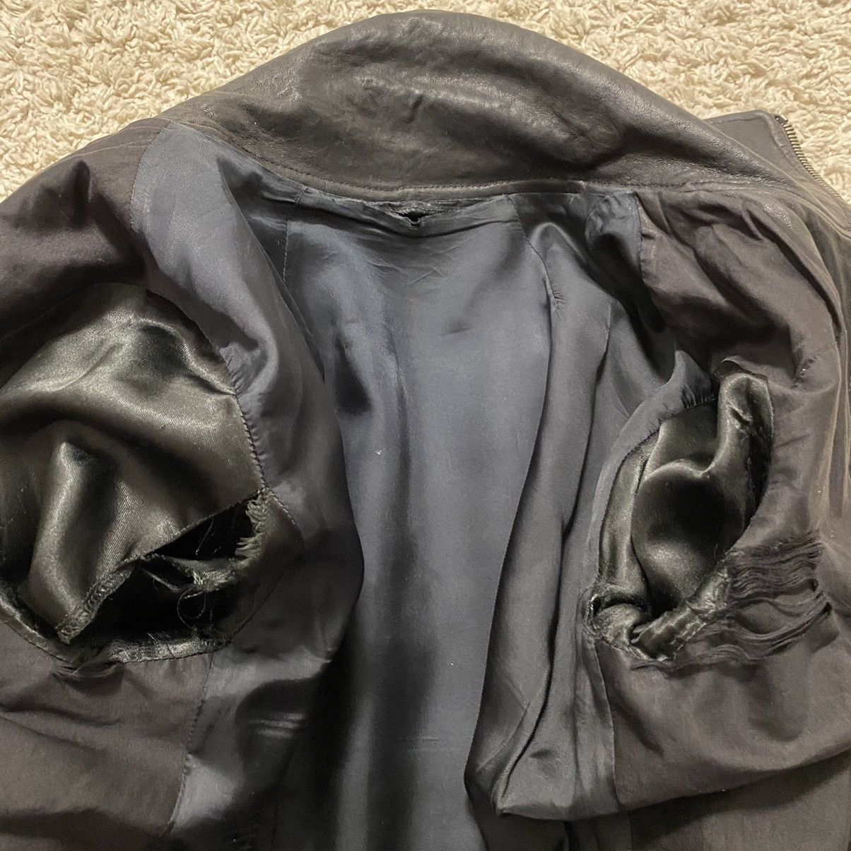 Rick Owens Rick Owens FW09 “Crust” High Neck Intarsia Jacket Size US S / EU 44-46 / 1 - 12 Thumbnail