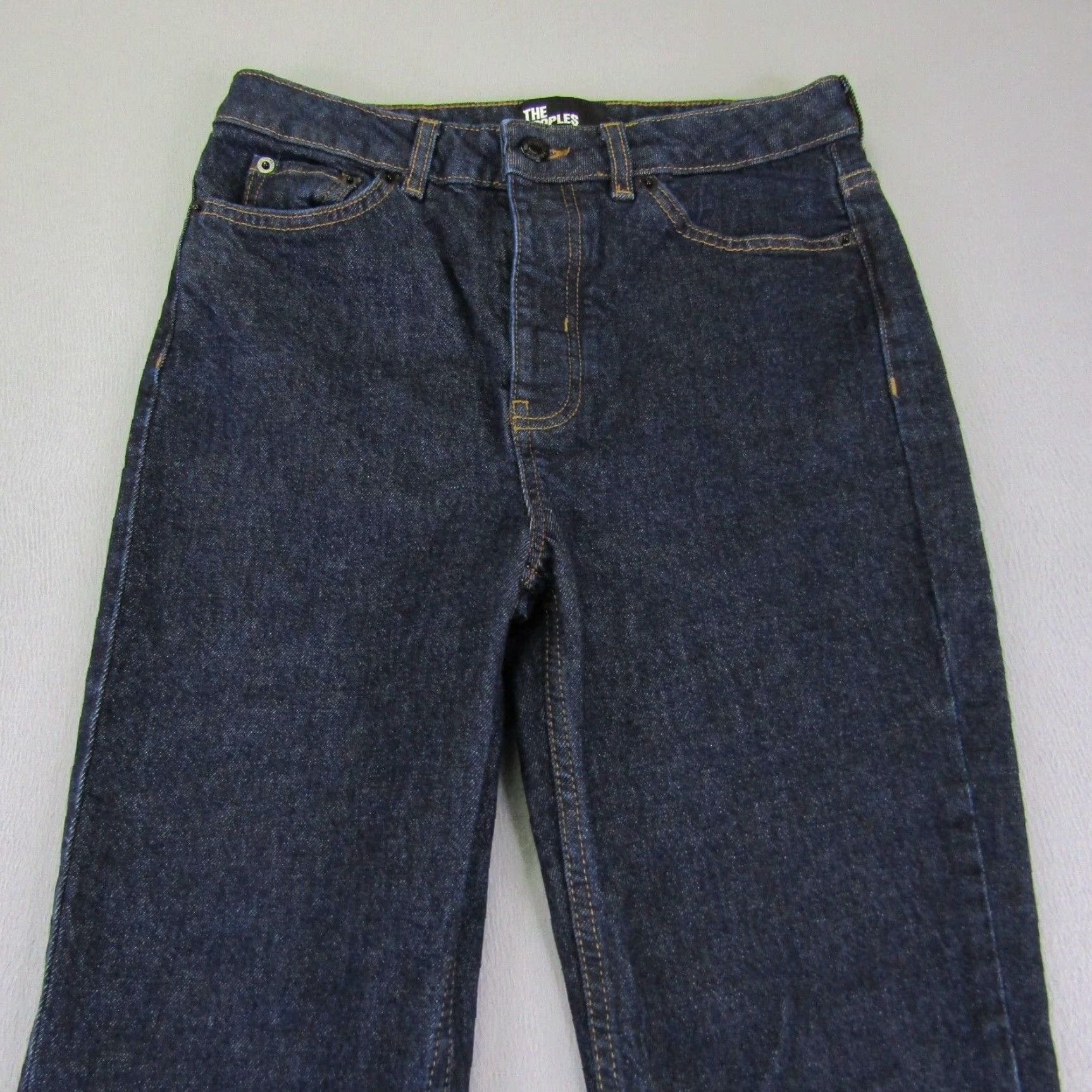 The Kooples VINTAGE The Kooples Jeans Womens 27 Blue Denim Button Fly Dark Wash Straight Leg Pants Size 27" / US 4 / IT 40 - 2 Thumbnail