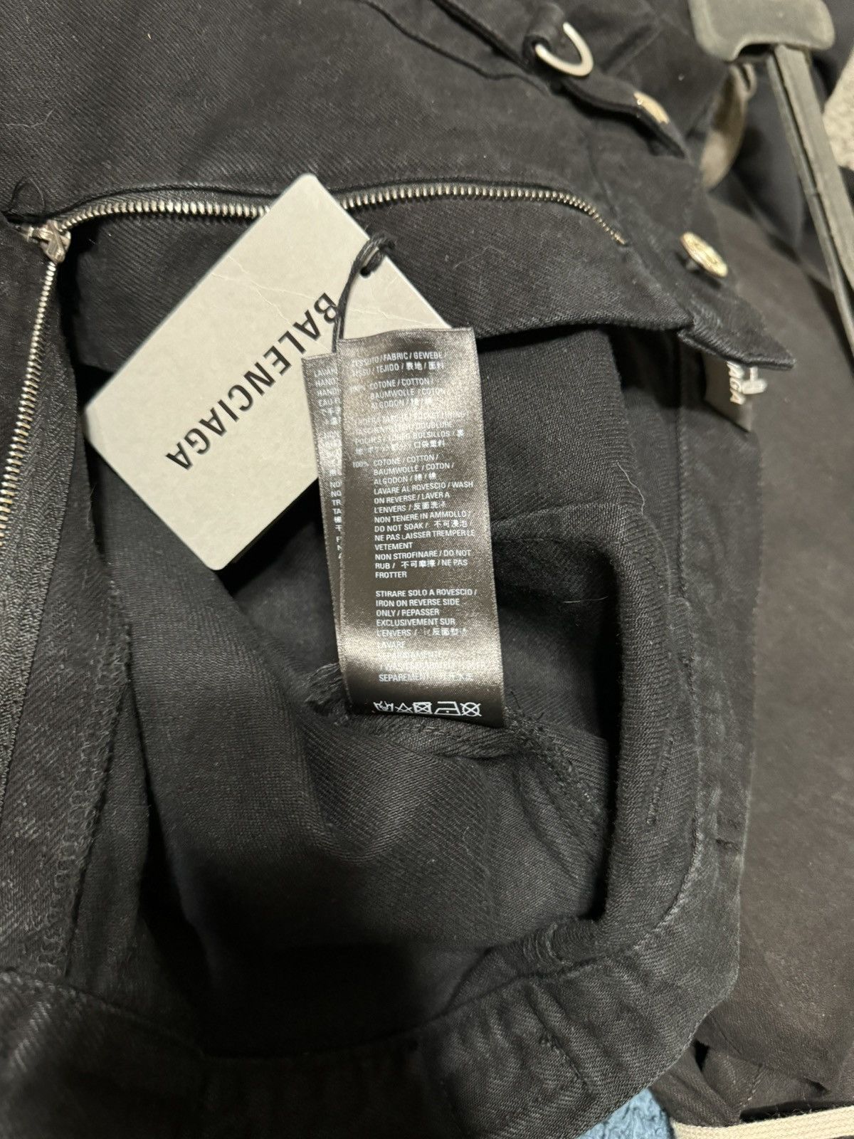 Balenciaga Balenciaga SS22 Black Raver Jeans Size US 31 - 9 Thumbnail