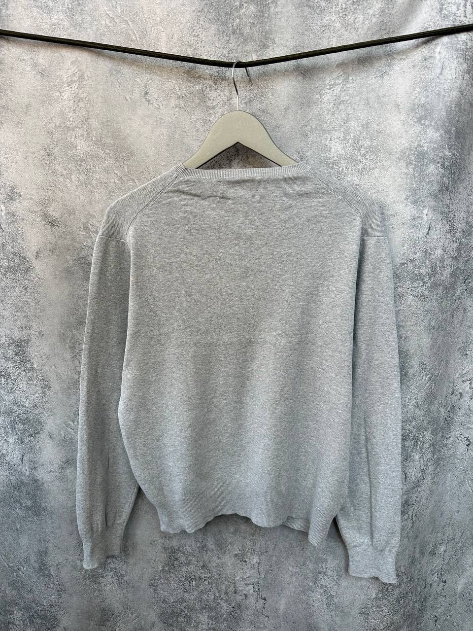 Polo Ralph Lauren Polo Ralph Lauren V-Neck Sweater Jumper Gray Pullover Size US S / EU 44-46 / 1 - 3 Thumbnail