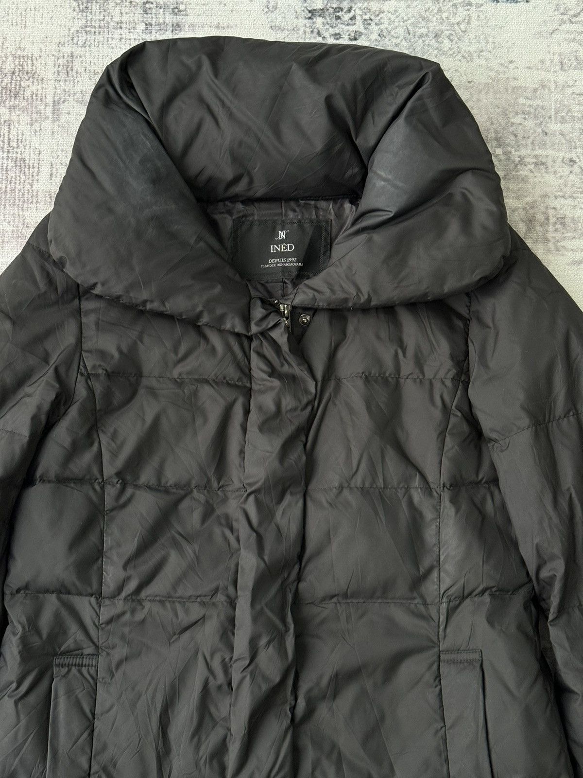 Japanese Brand Vintage Yohji Yamamoto Black Puffer Jacket Size US M / EU 48-50 / 2 - 2 Thumbnail