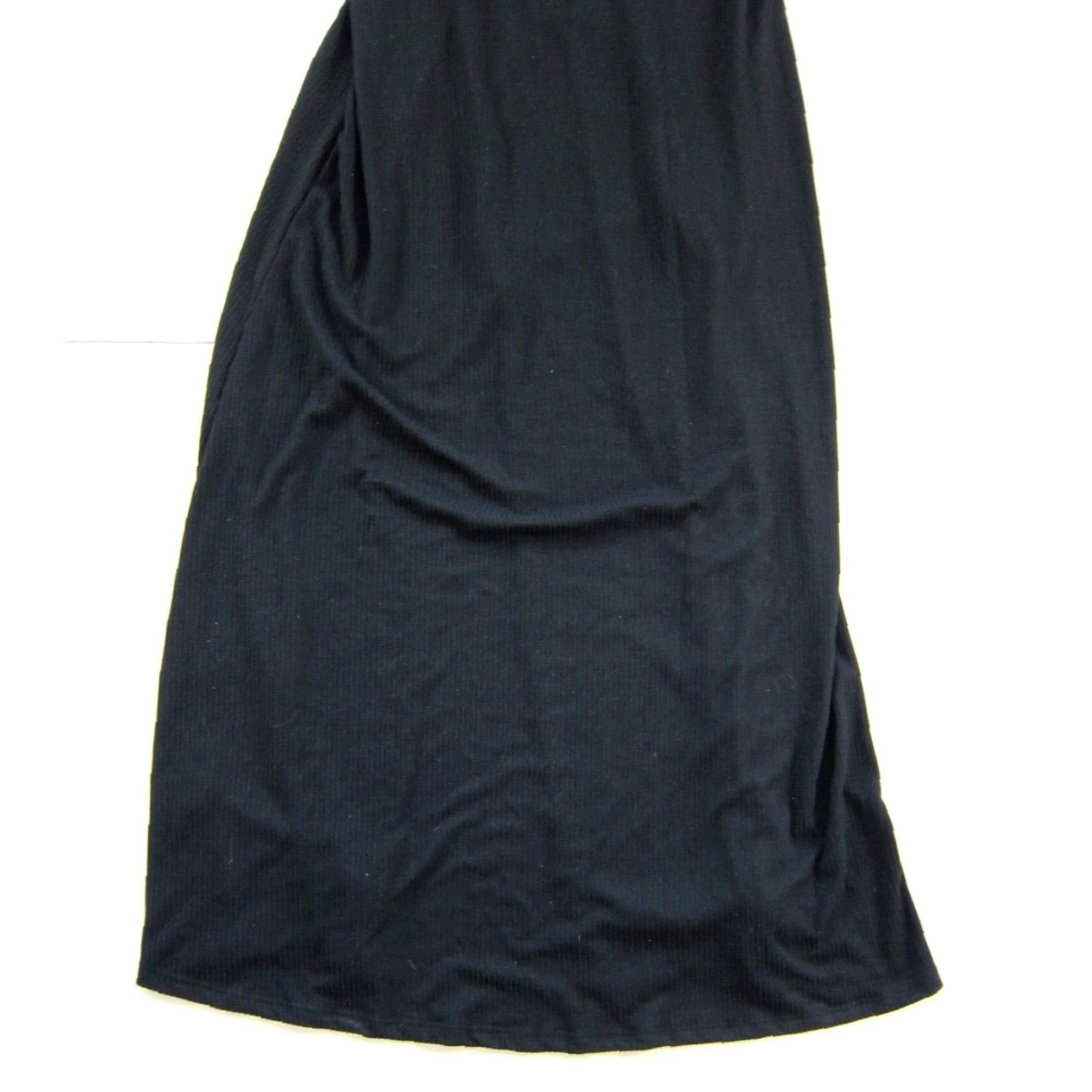 Jessica Simpson VINTAGE New Jessica Simpson Black Jersey Stretch Sleeveless Long Maxi Tank Dress Large Size L / US 10 / IT 46 - 6 Thumbnail