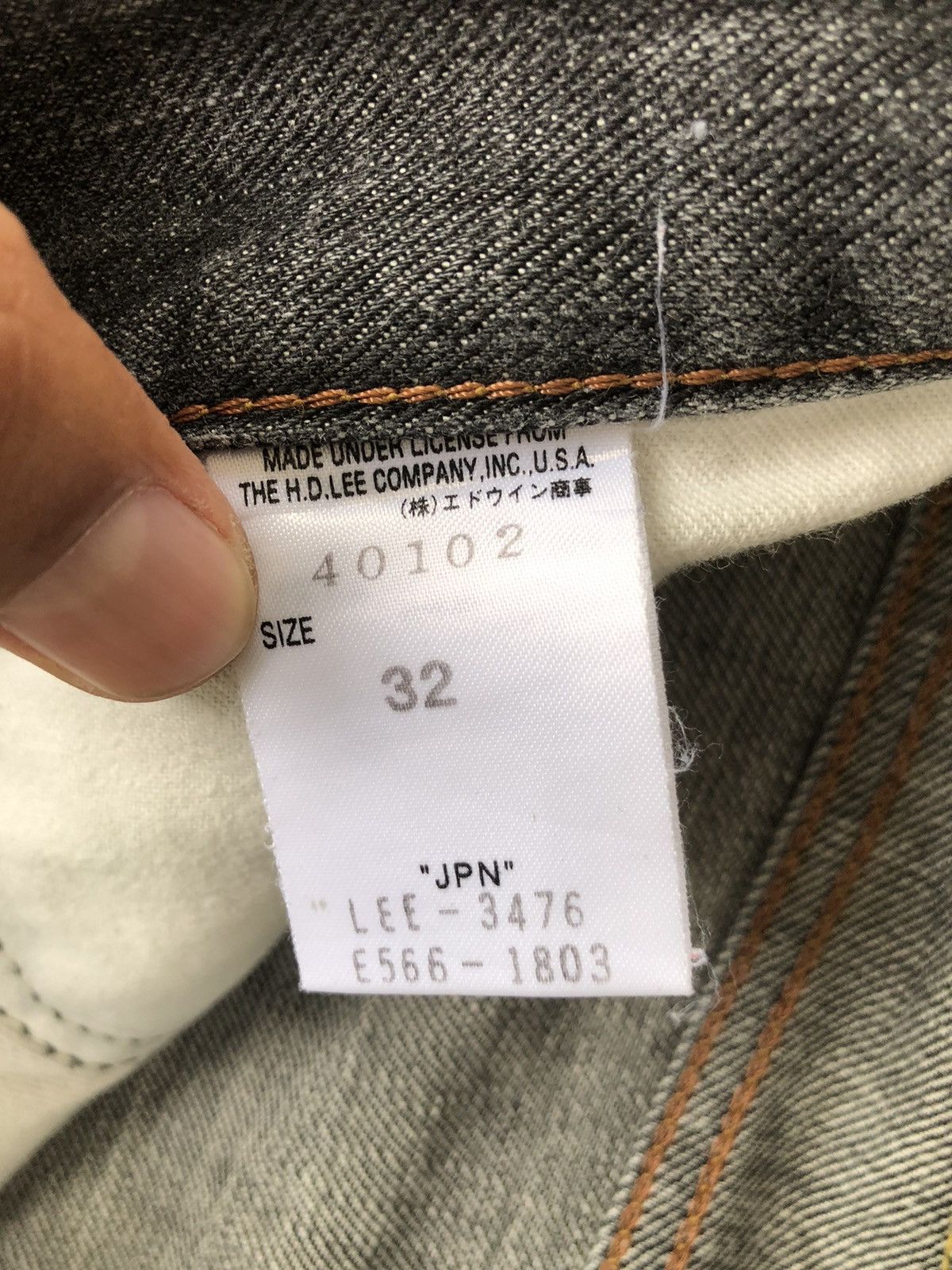 Lee Japanese Lee Flared Jeans Distressed Jeans Size US 32 / EU 48 - 18 Thumbnail