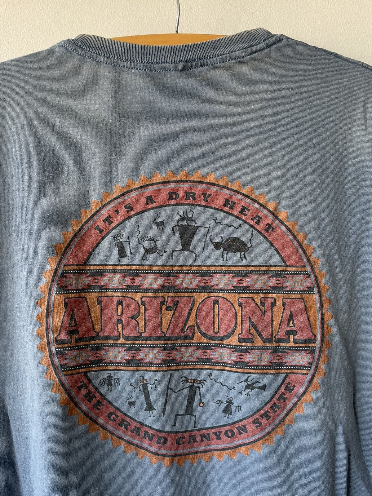 Vintage Sun Faded 90s Arizona Aztec Vintage tee Size US XL / EU 56 / 4 - 11 Thumbnail