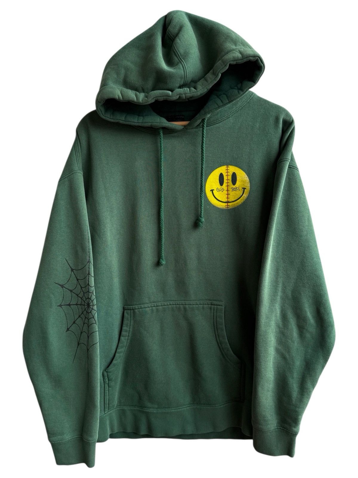 Sus Boy Sus Boy smiley gun green hoodie Size US L / EU 52-54 / 3 - 2 Thumbnail