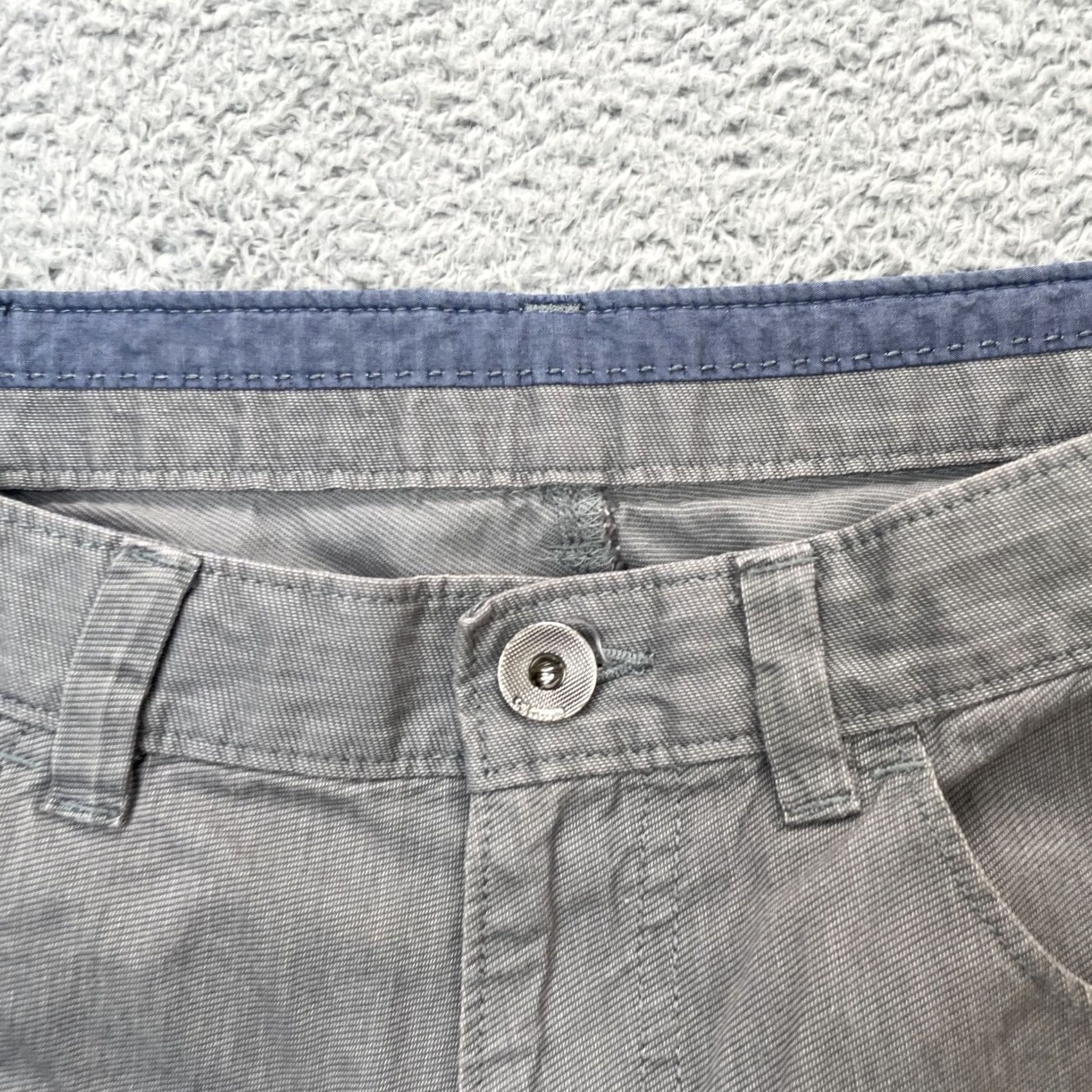 Calvin Klein Calvin Klein Pants Mens 32x30 Gray Cotton Chino Straight Leg Size US 32 / EU 48 - 6 Thumbnail