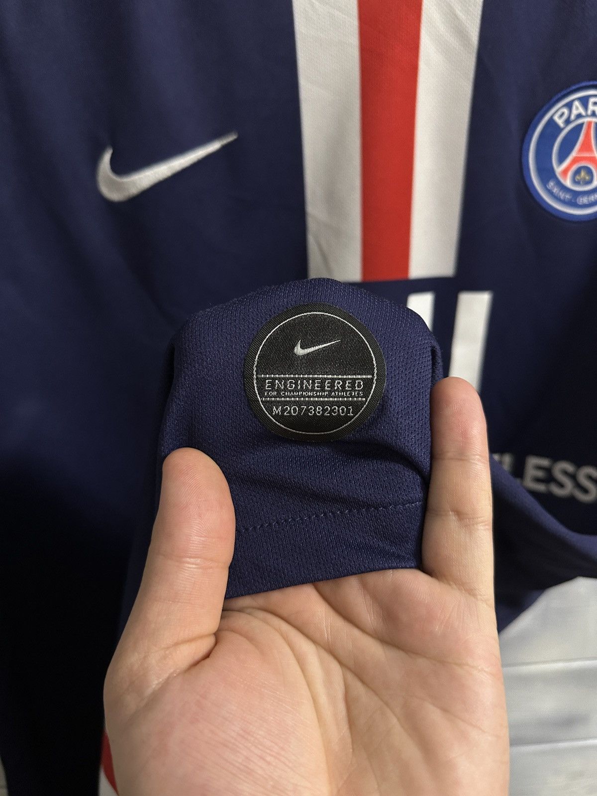 Nike Soccer Jersey Nike PSG Paris Saint German Size US XL / EU 56 / 4 - 5 Thumbnail