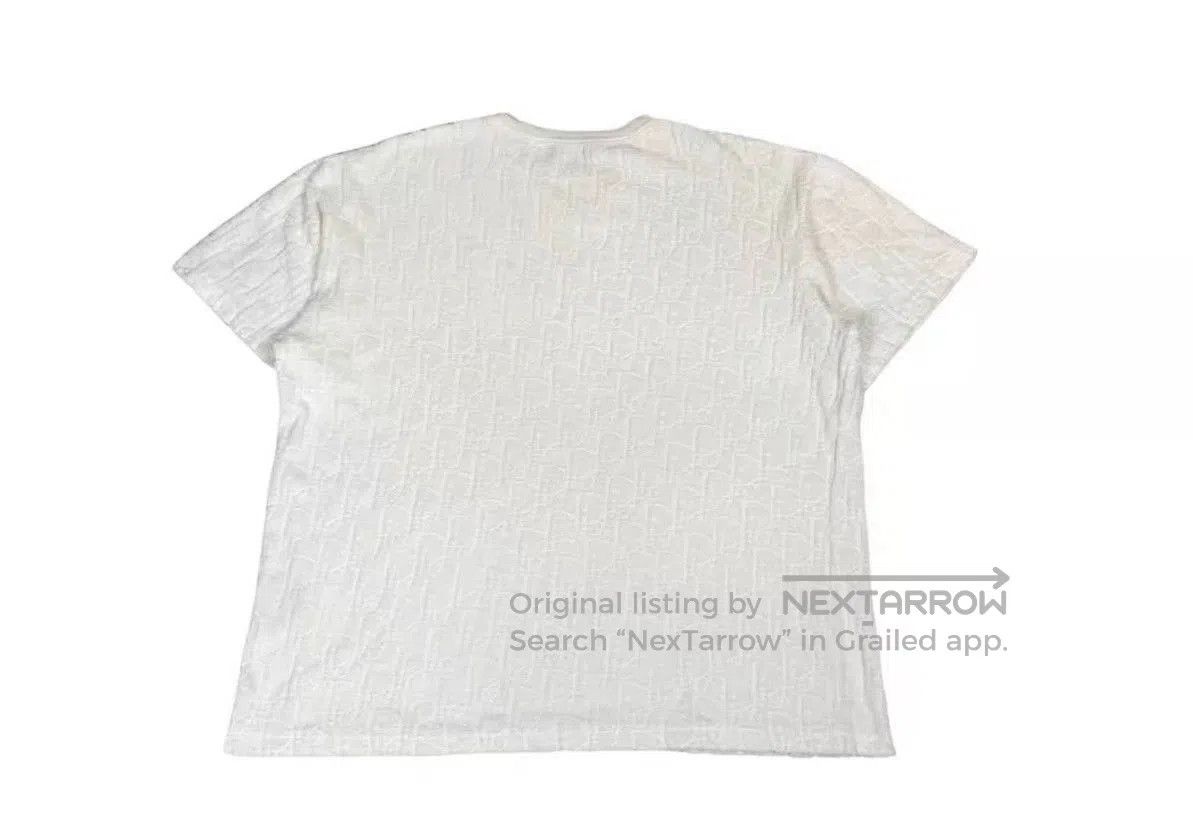 Dior dior embossed towel fabric short sleeve tee. Size US L / EU 52-54 / 3 - 4 Thumbnail