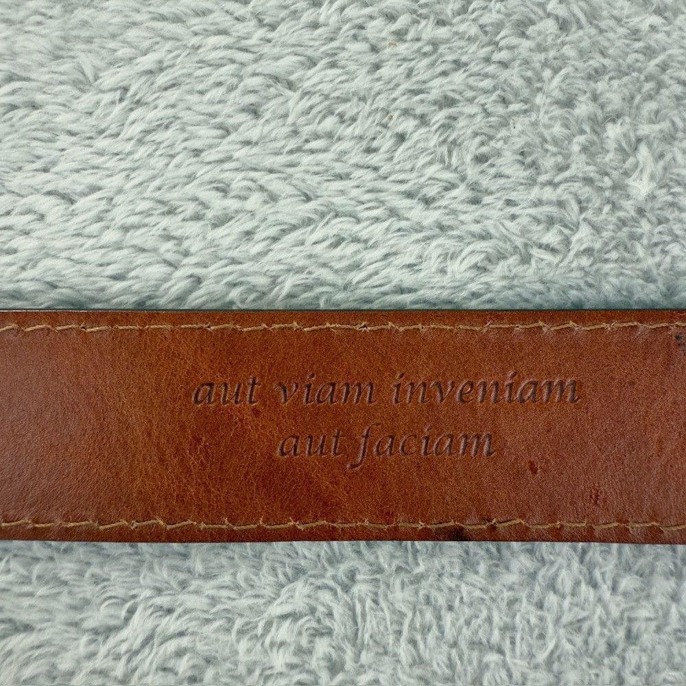 Other Patrick Gibbons Genuine Italian Carlfskin Leather Belt Men’ Size 40 - 5 Thumbnail