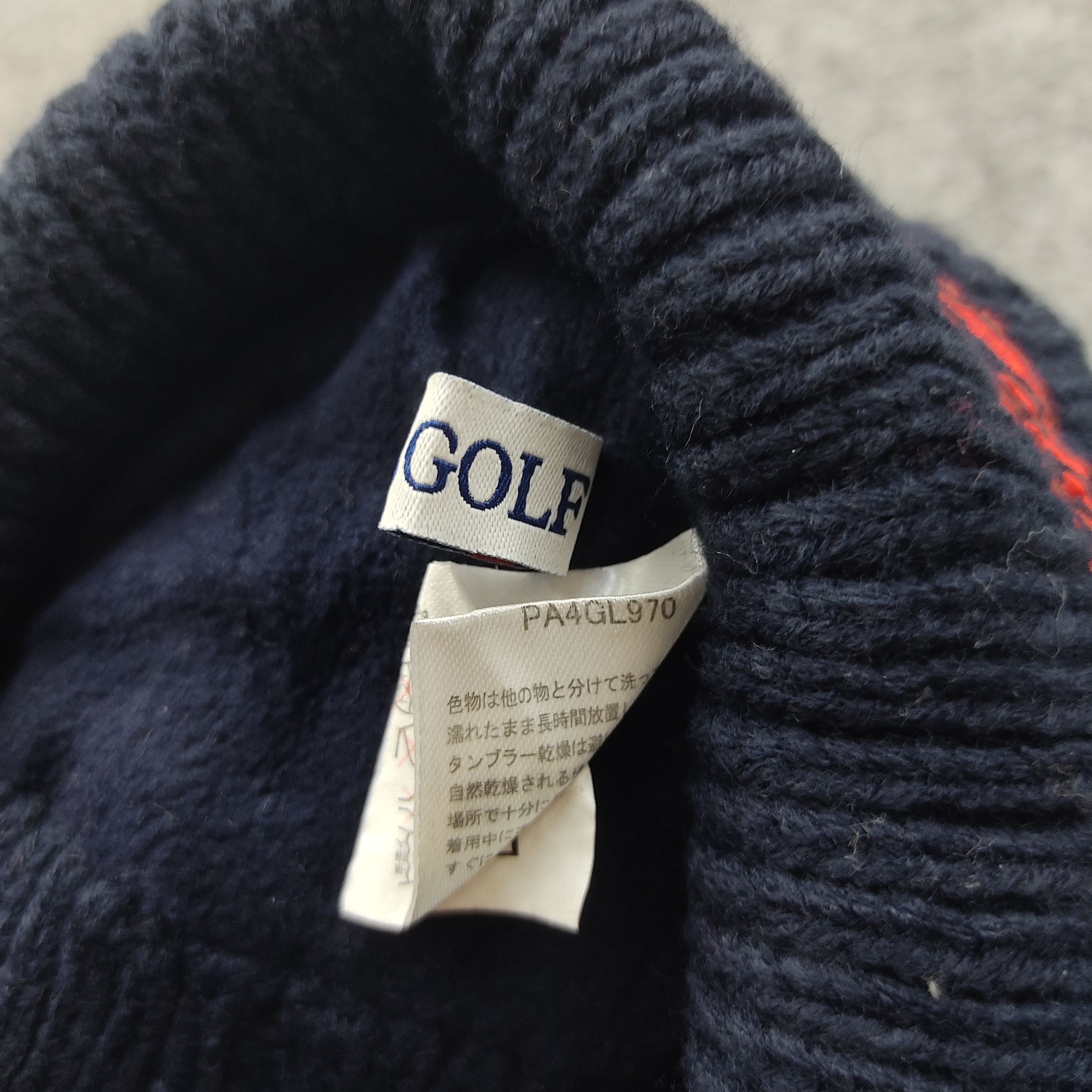 Fila × Vintage Vintage Fila Golf Knit Beanie / Snow Hat / Snow Cap Size ONE SIZE - 6 Thumbnail
