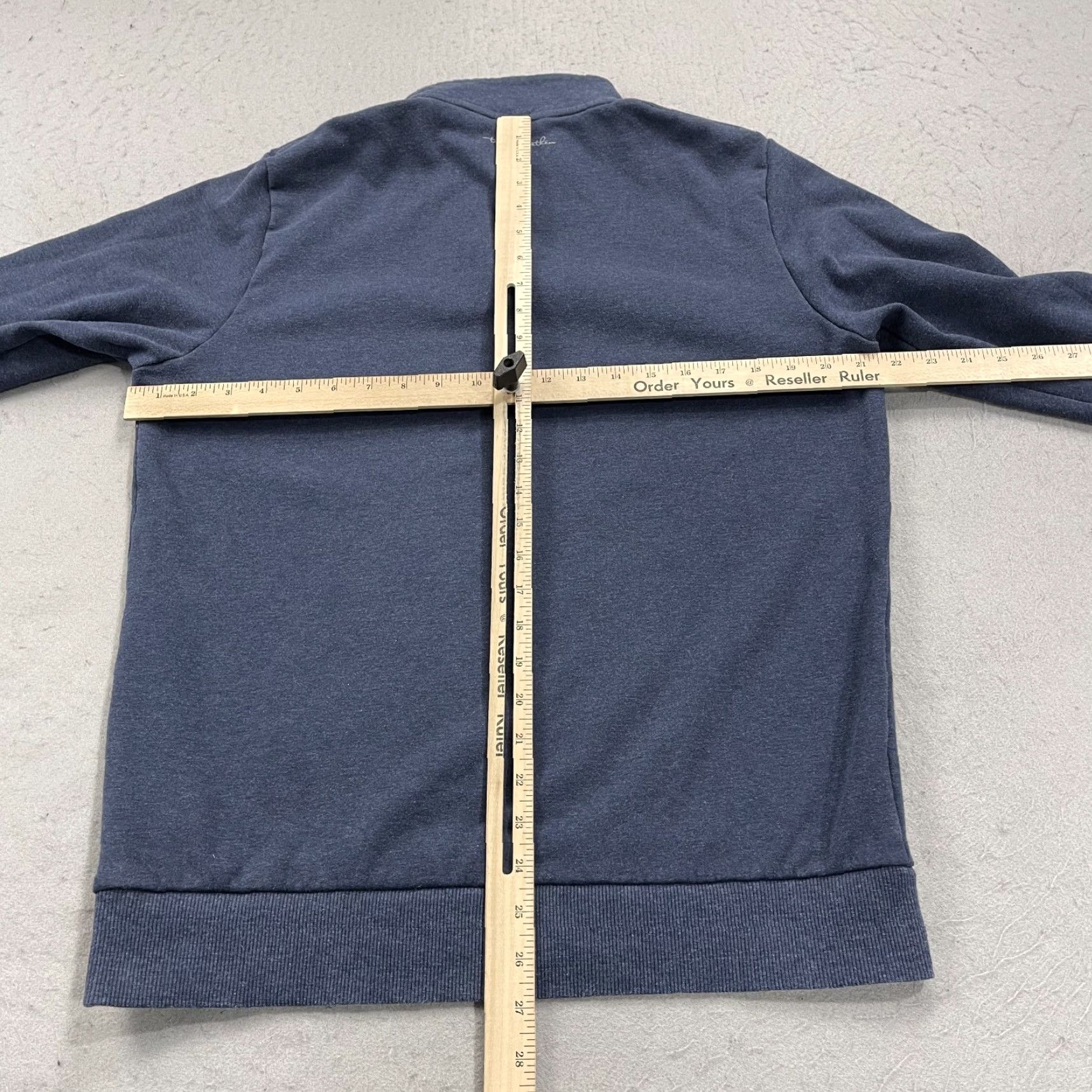 TravisMathew Travis Mathew Sweatshirt Mens M Blue Hideaway Pullover 1/4 Zip TM Golf Size US M / EU 48-50 / 2 - 6 Thumbnail