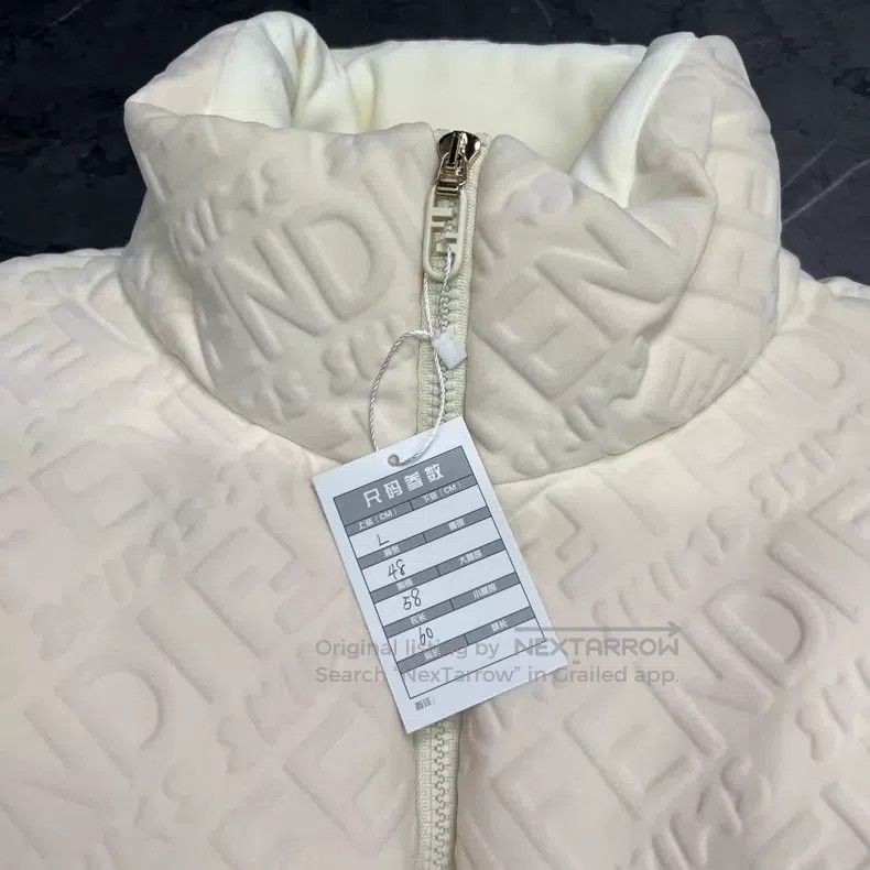 Fendi Fendi Baguette Full Logo Printed Down Jacket Size L / US 10 / IT 46 - 4 Thumbnail