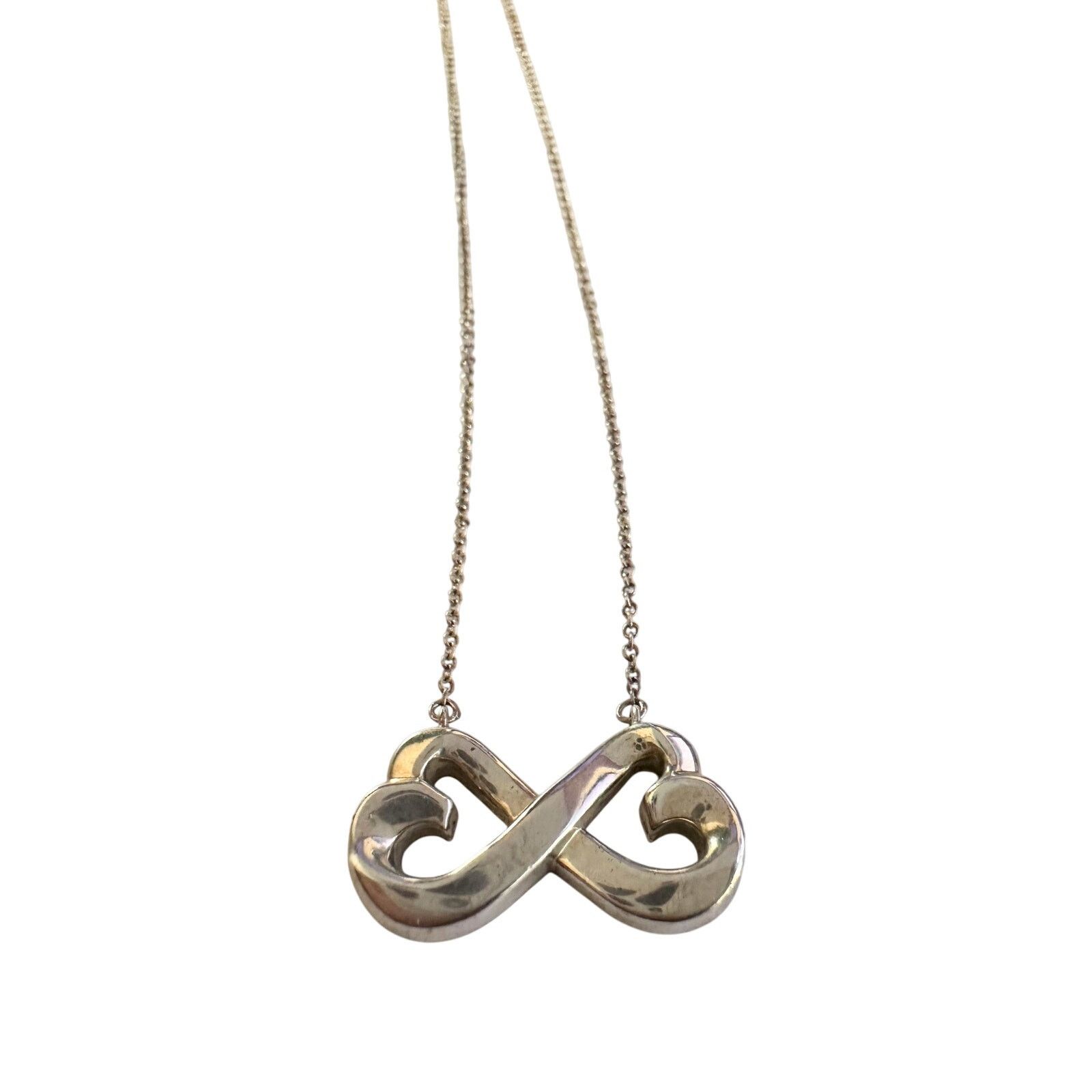Tiffany & Co. Tiffany and Co Paloma Picasso Loving Heart Infinity Necklace Size ONE SIZE - 7 Thumbnail