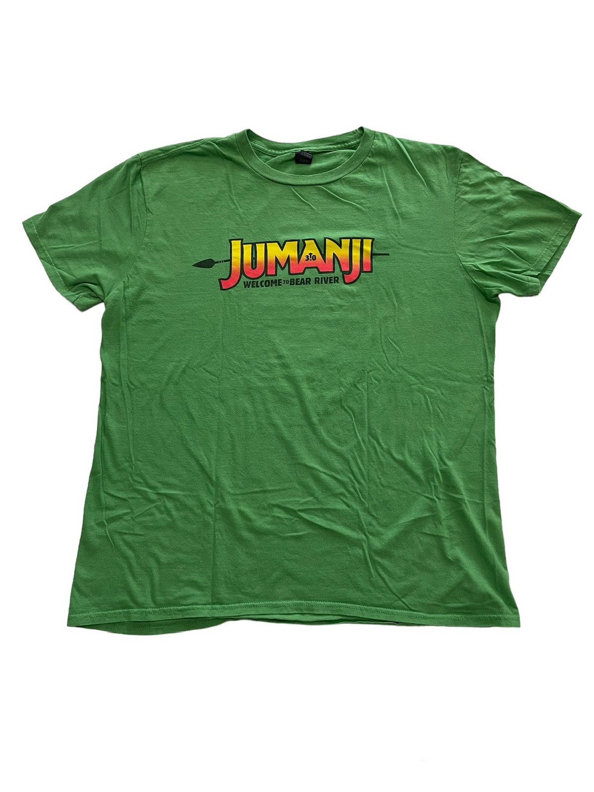 Vintage Jumanji Spellout Graphic Y2k Tshirt Size L / US 10 / IT 46 - 1 Thumbnail