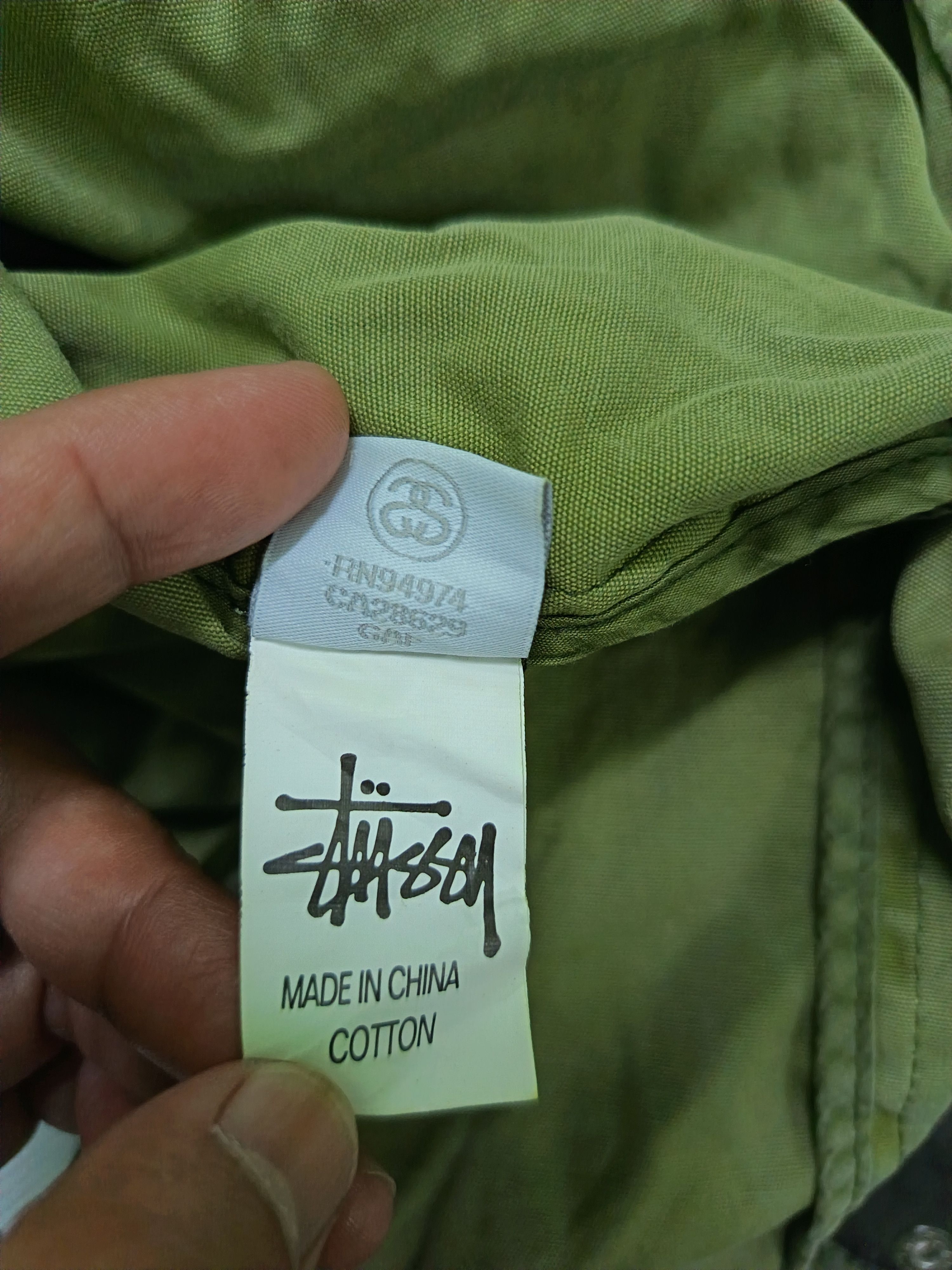 Stussy Vintage Stussy Camouflage Parkas Hoodie Jacket Size US S / EU 44-46 / 1 - 12 Thumbnail