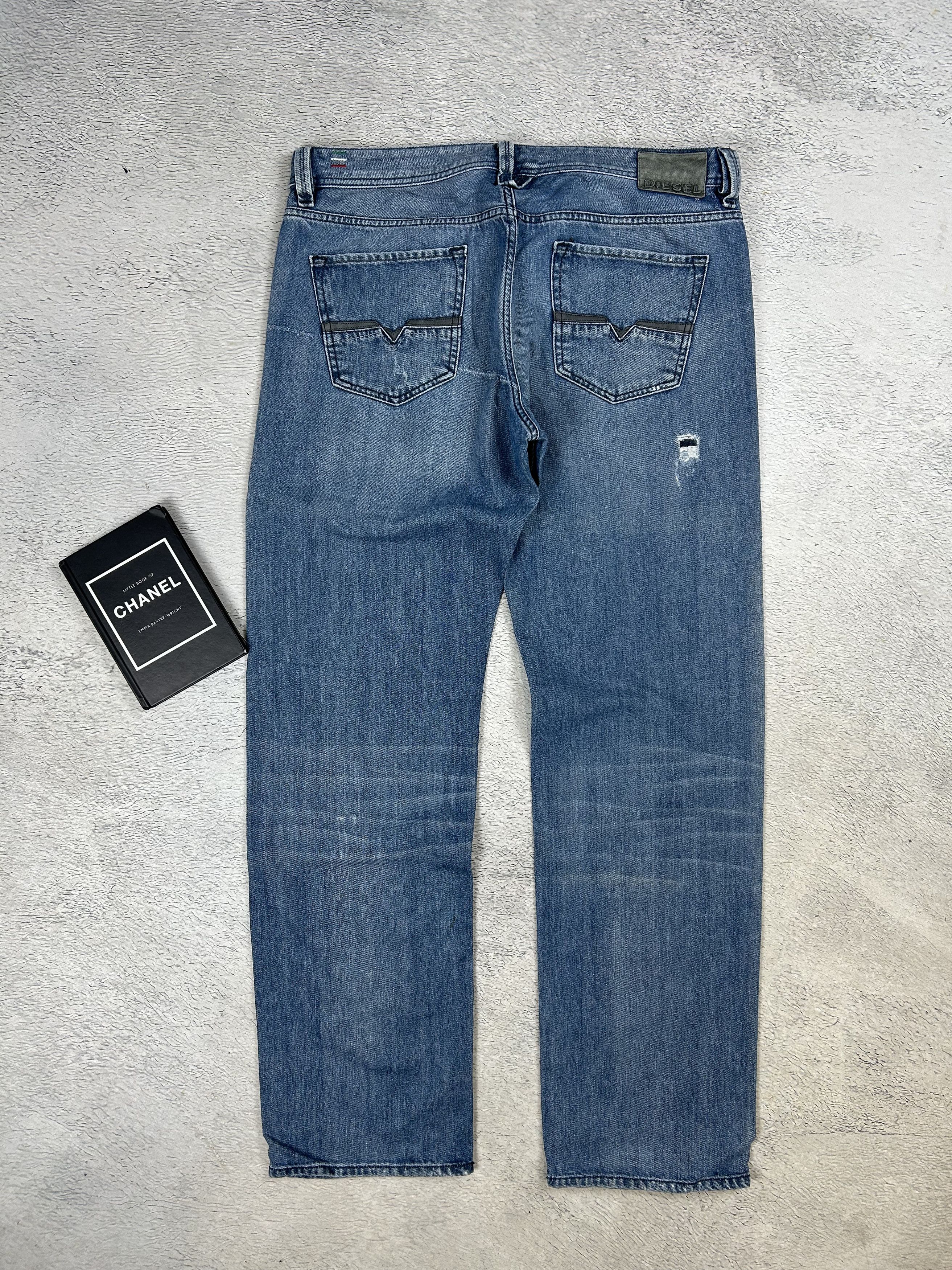 Diesel × Vintage Diesel Lakree Jeans Vintage 009LT Wash Straight Distressed Size US 38 / EU 54 - 3 Thumbnail