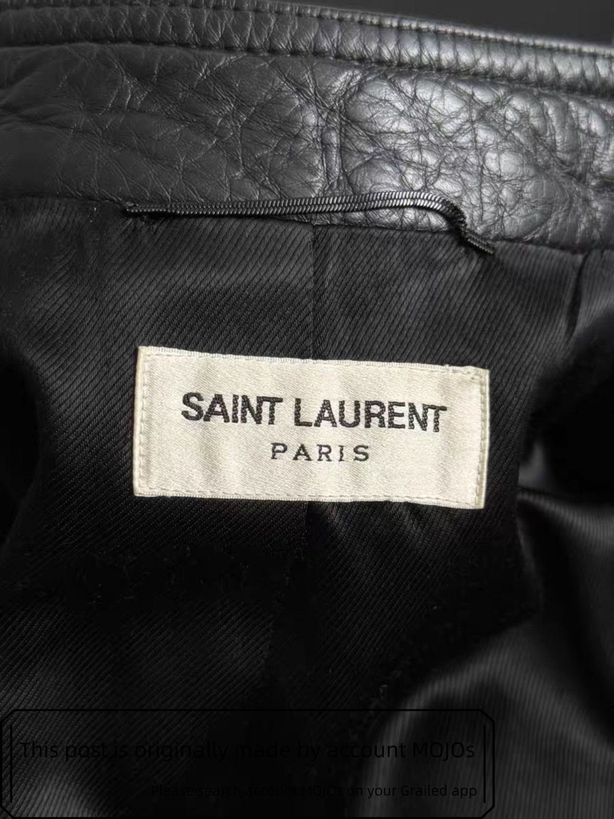 Saint Laurent Paris Sz 46 Saint Laurent Paris 16AW Multi Zip Moto Leather Jacket Size US S / EU 44-46 / 1 - 6 Thumbnail