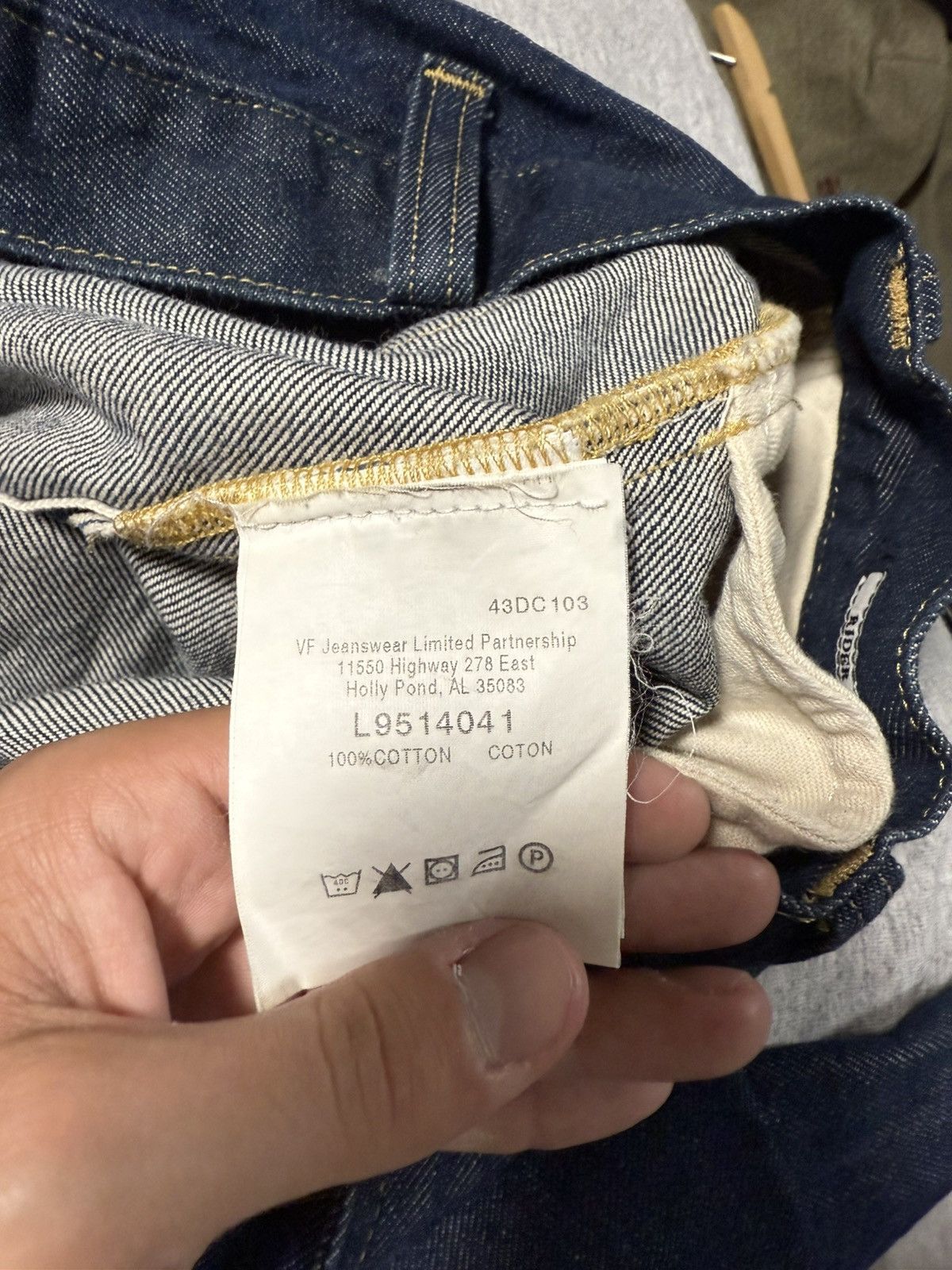 Lee Lee 101 Selvedge Denim Riders Jeans Size US 31 - 9 Thumbnail