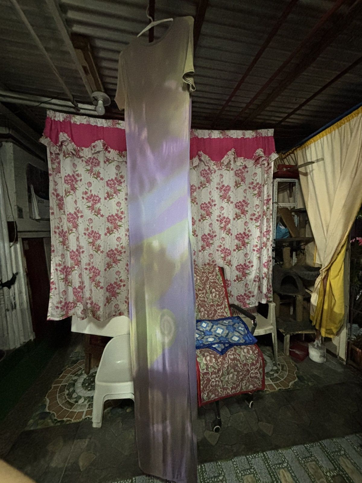 Cop Copine Cop Copine Galaxy Tie Dye Maxi Dress Size ONE SIZE - 9 Thumbnail