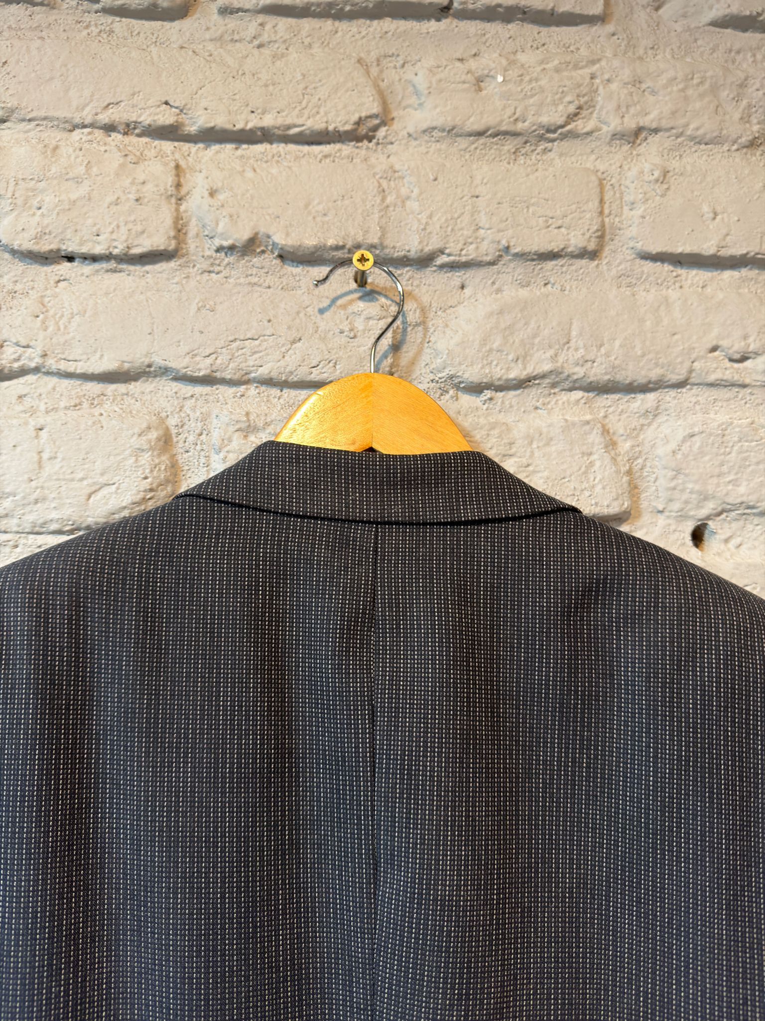 Cerruti 1881 Vintage Y2k Cerruti Wool blazer Woven in Italy Size 42R - 9 Thumbnail