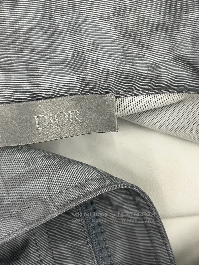 Dior Dior Grey old flower stitching hooded windbreaker jacket Size US M / EU 48-50 / 2 - 4 Thumbnail