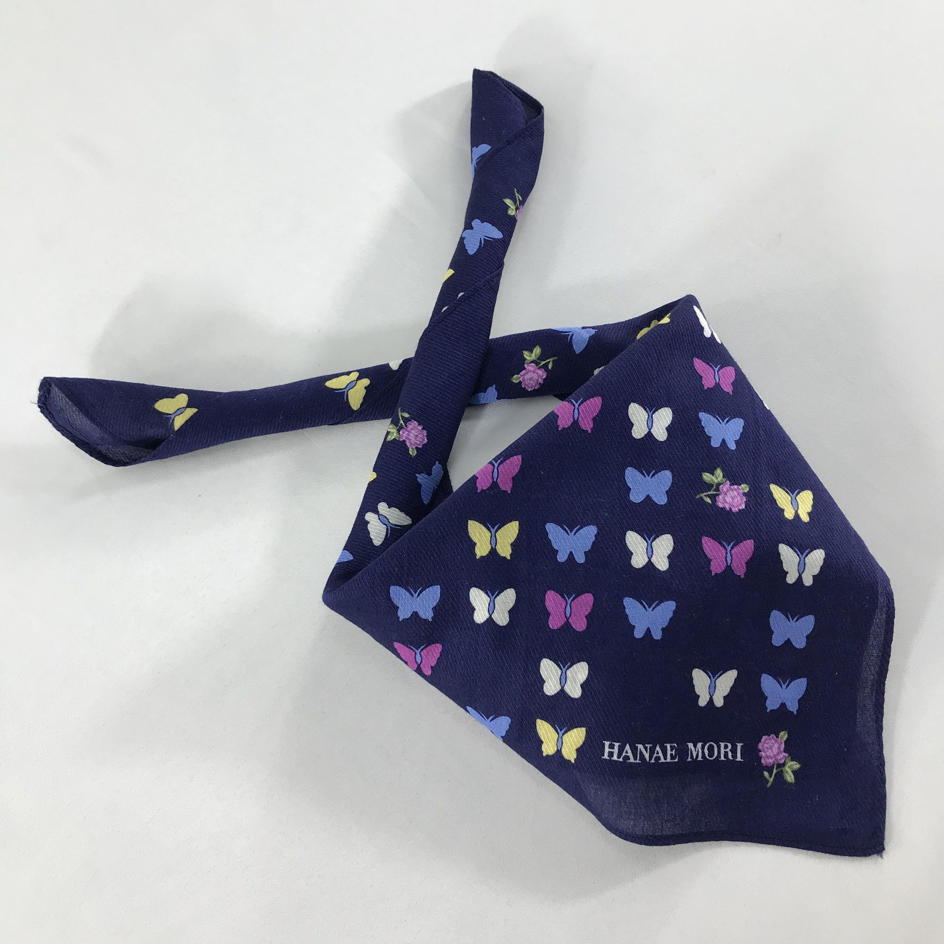Hanae Mori × Vintage Hanae Mori Bandana/ Handkerchief / Neckerchief Size ONE SIZE - 2 Thumbnail