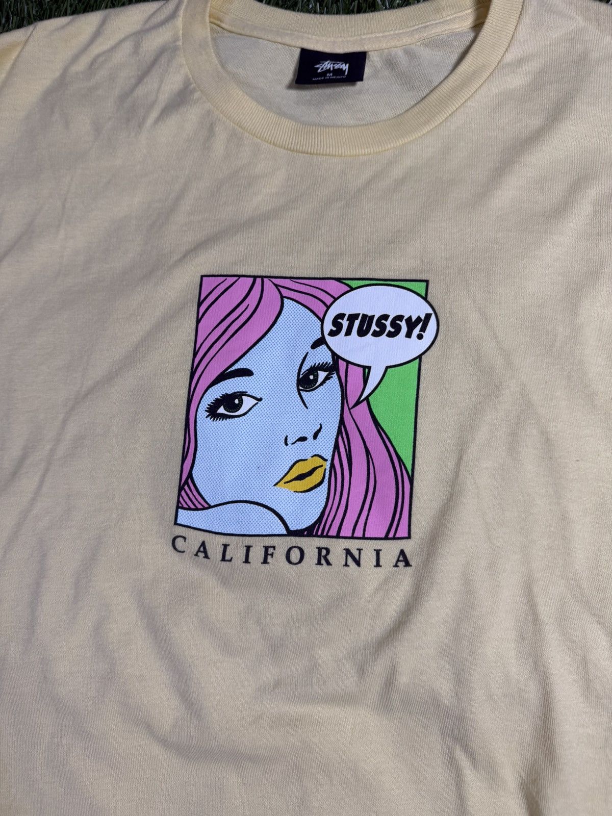 Stussy Vintage Hype Stussy Comic Graphic Skater Long Sleeve Tee Size US M / EU 48-50 / 2 - 3 Thumbnail