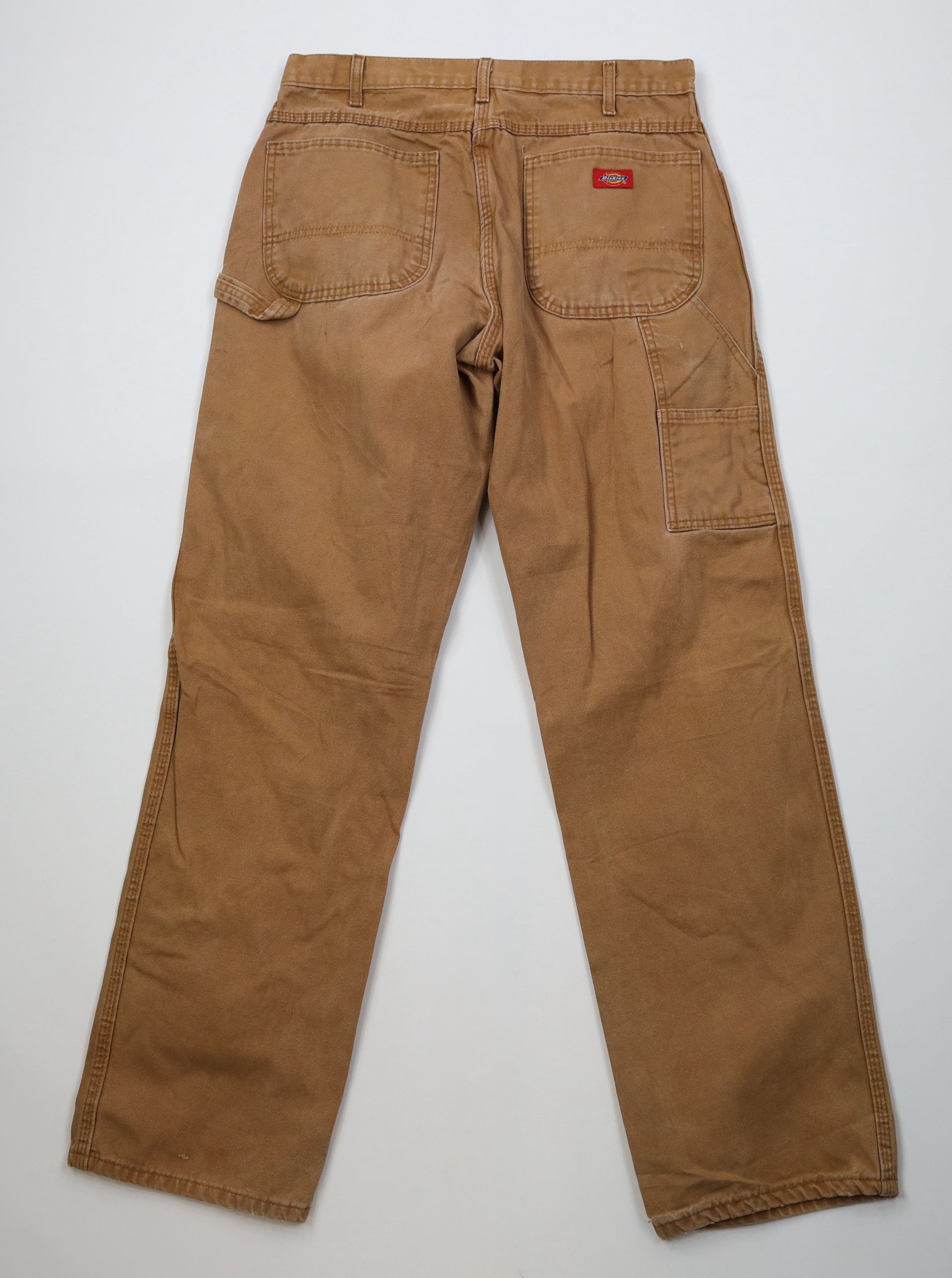 Dickies Vintage Y2K Dickies Wide Leg Dungaree Pants Duck Brown Size US 34 / EU 50 - 11 Thumbnail