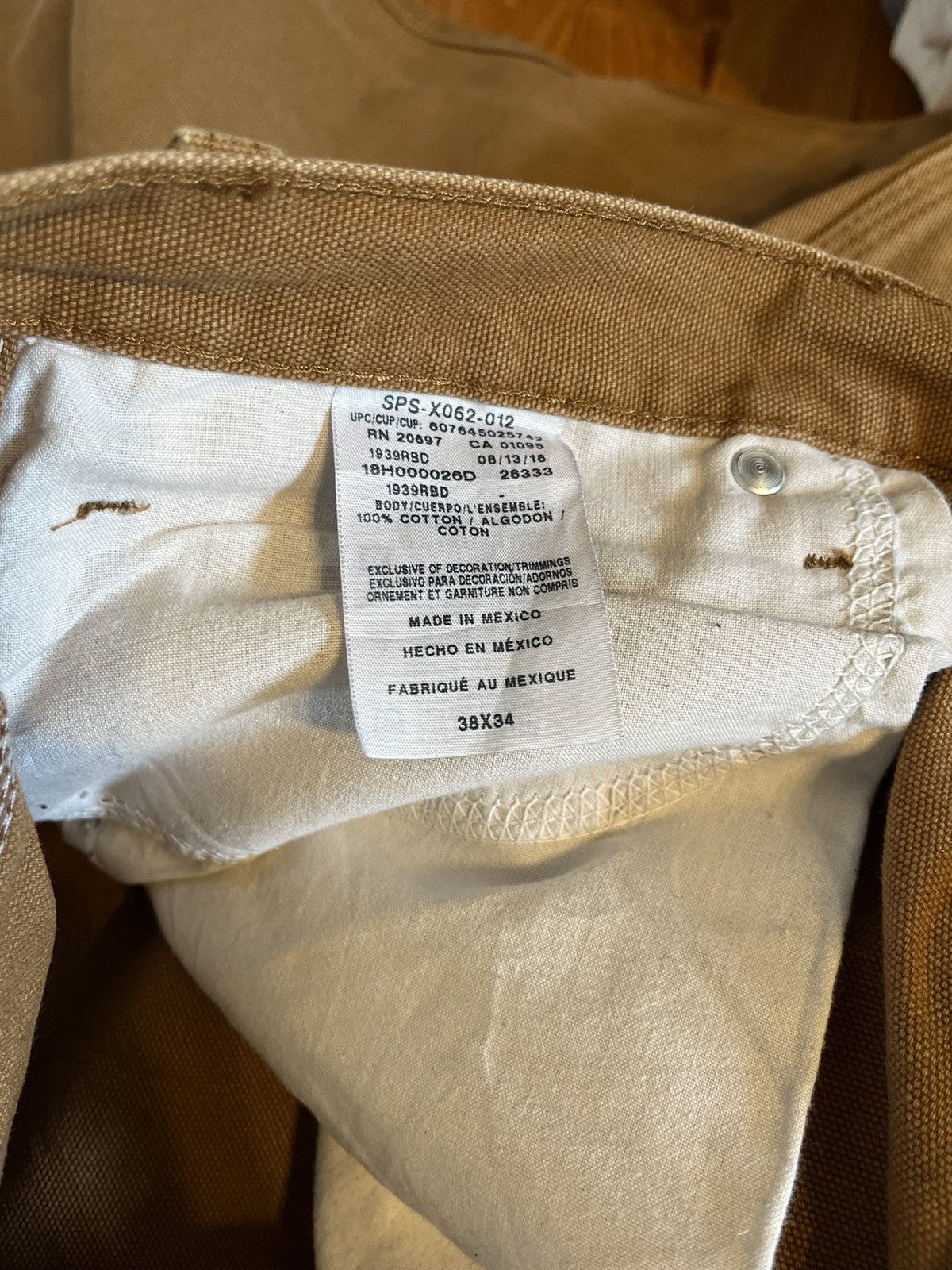 Dickies Beige Dickies Work Pants Size US 38 / EU 54 - 9 Thumbnail