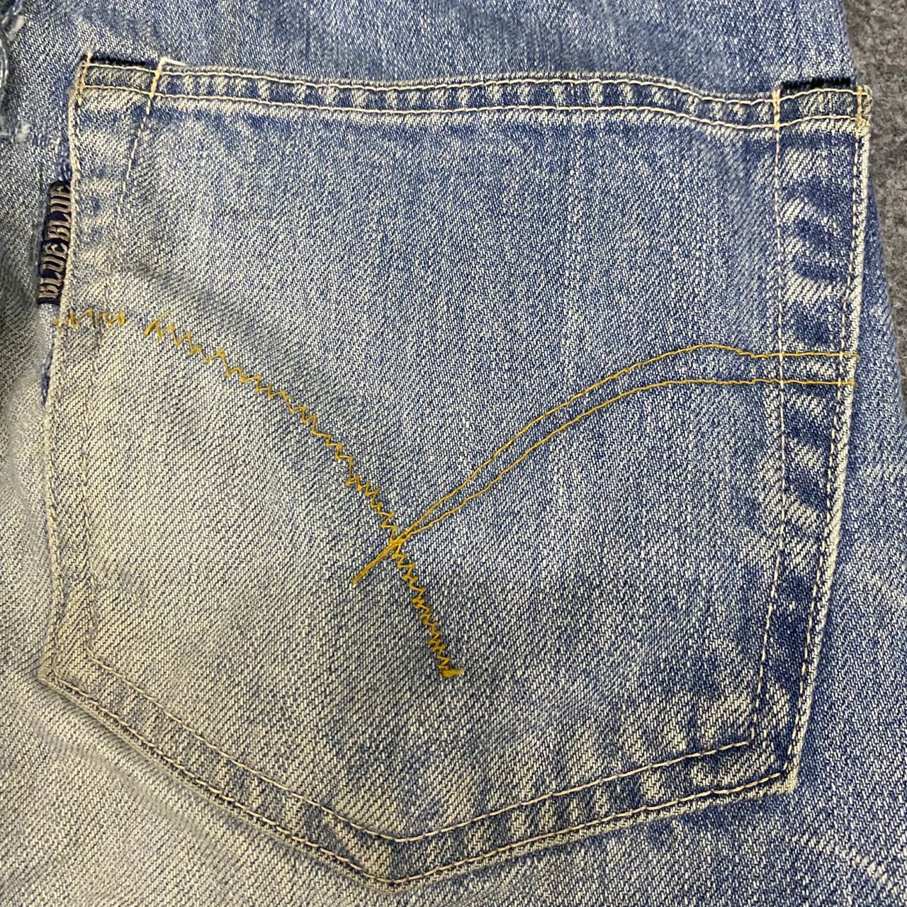 Blue Blue Japan 💥Best Offer💥Vintage Blue Blue Japan Distressed Denim Size US 28 / EU 44 - 15 Thumbnail