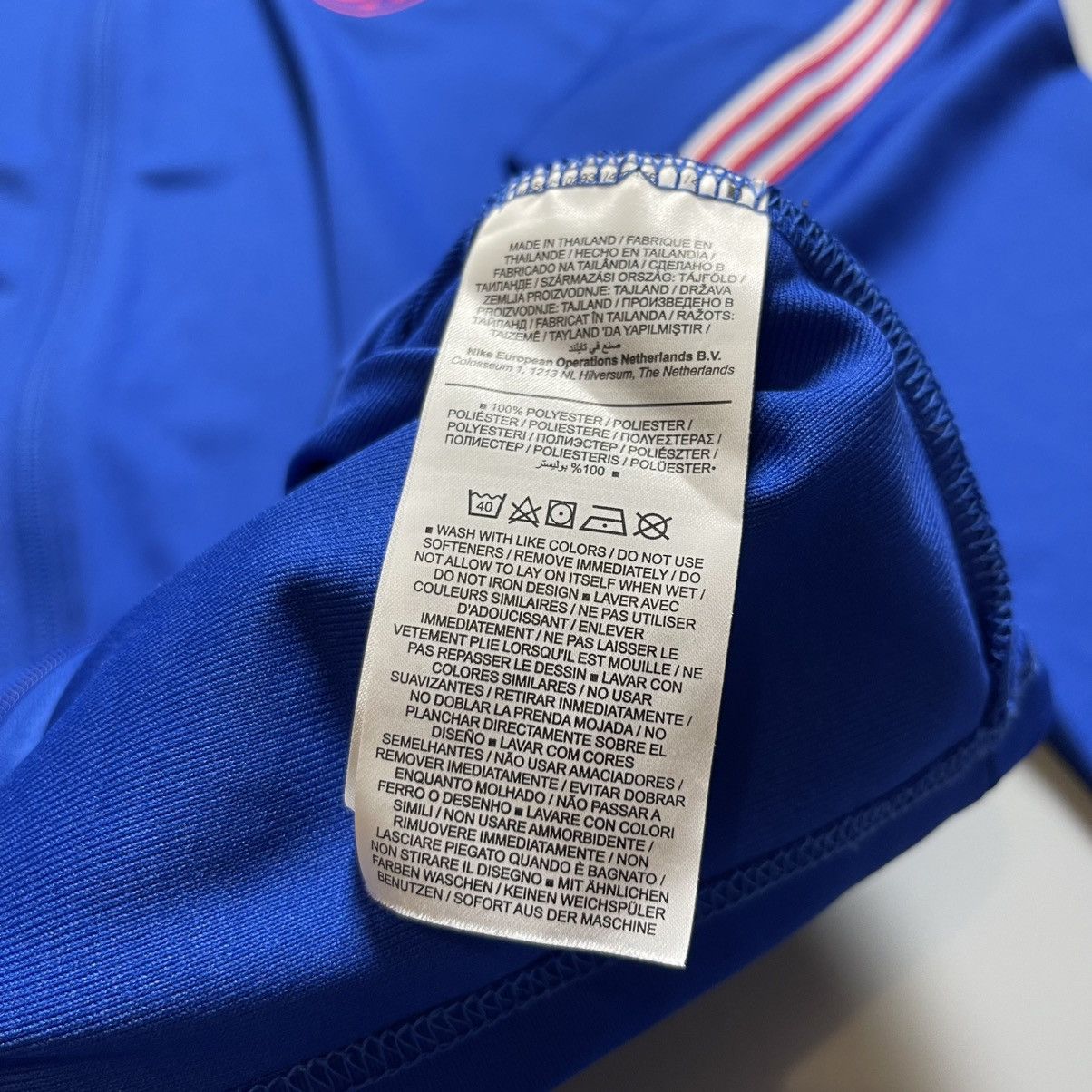 Nike × Vintage ENGLAND NIKE 2020 EURO SOCCER FOOTBALL TRAINING TRACK TOP Size US XXL / EU 58 / 5 - 9 Thumbnail