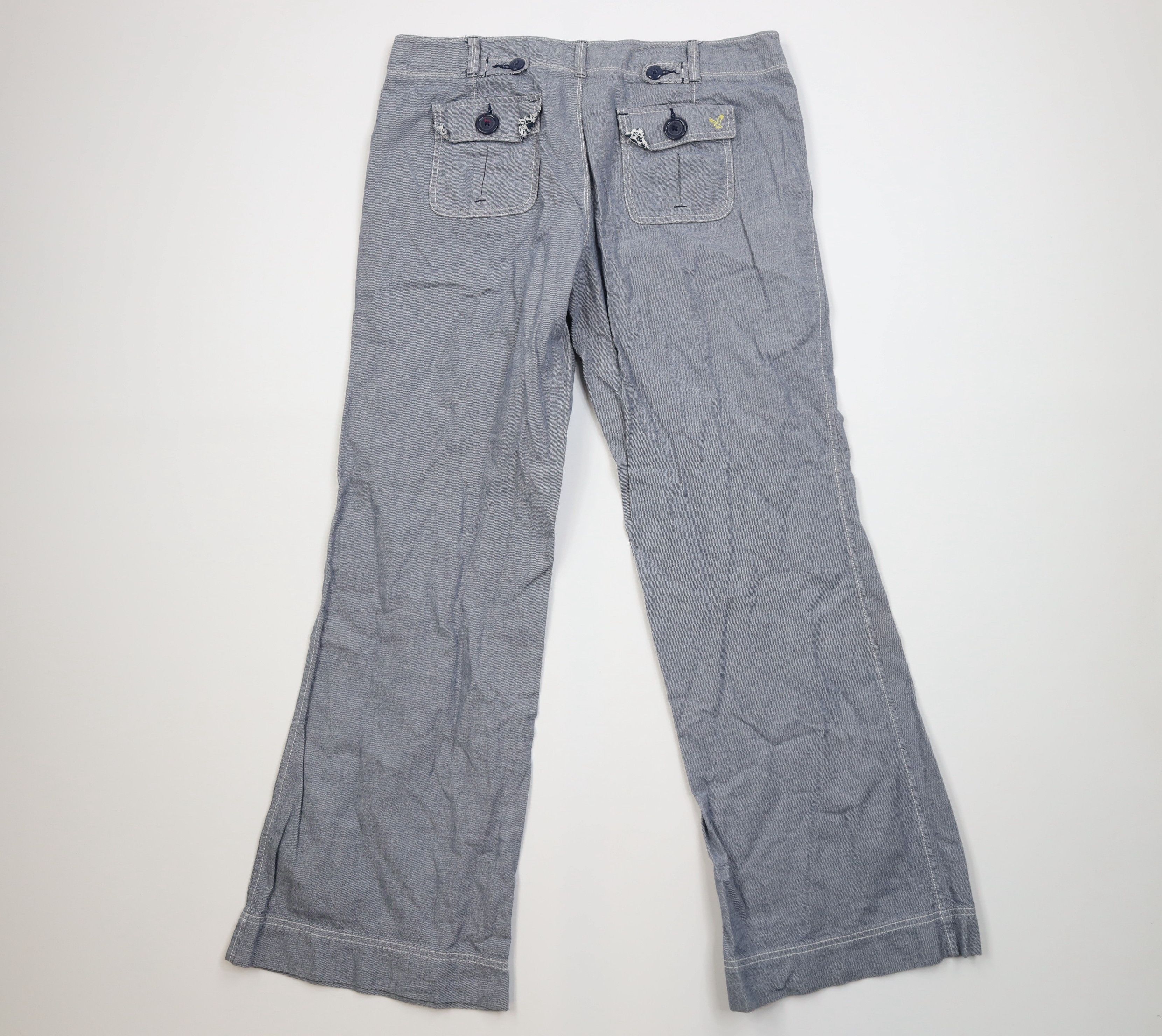 American Eagle Outfitters Vintage Y2K American Eagle Outfitters Wide Leg Pants Size 34" / US 12 / IT 48 - 11 Thumbnail