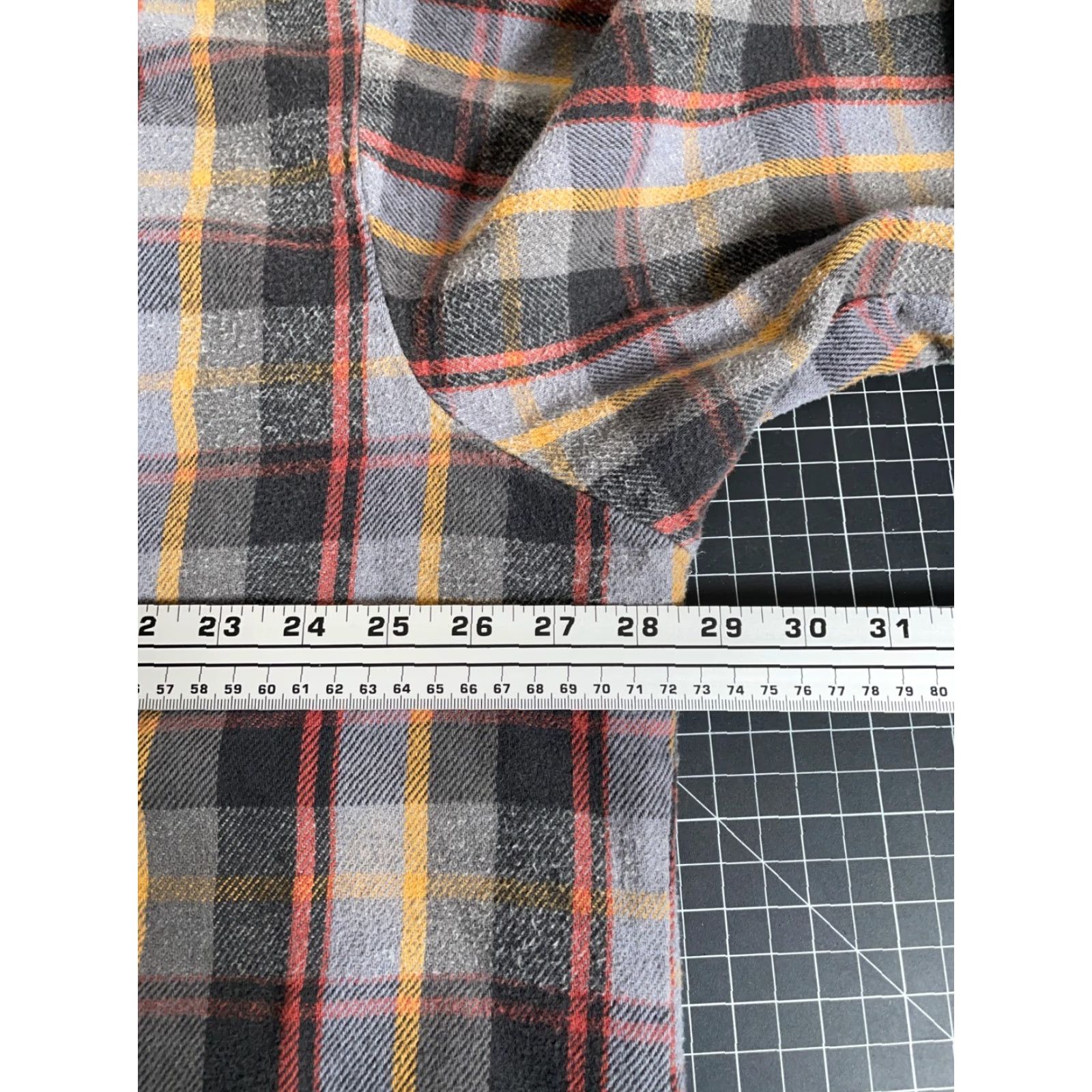 Vintage VINTAGE Five Brother Flannel Shirt Men 3XL Tall Heavyweight Cotton Plaid Gray Red Workwear Fall Winter Size US XXL / EU 58 / 5 - 5 Thumbnail