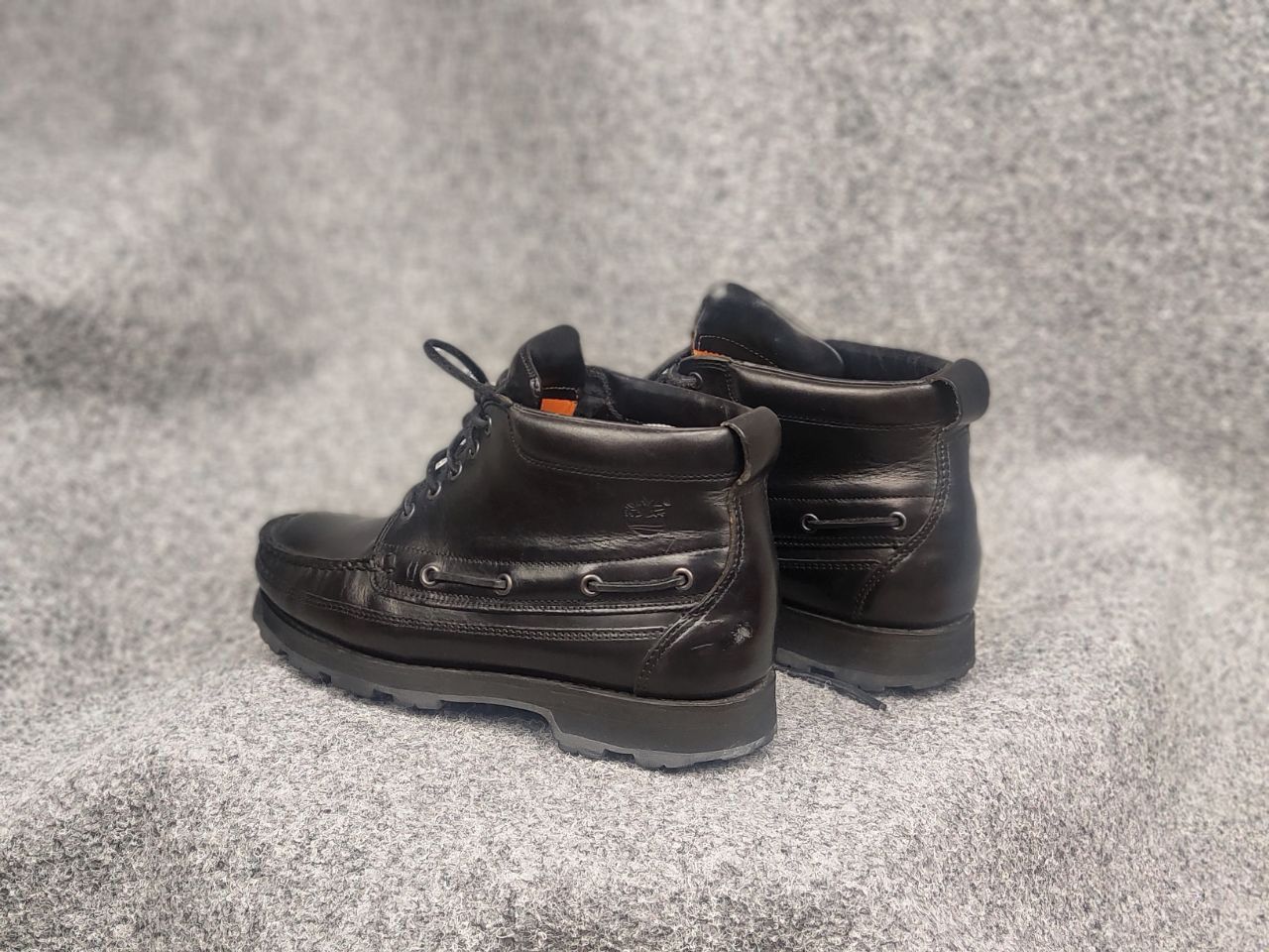 Timberland Timberland Original Black Leather Ankle Boots Shoes Vintage Size US 9 / EU 42 - 10 Thumbnail