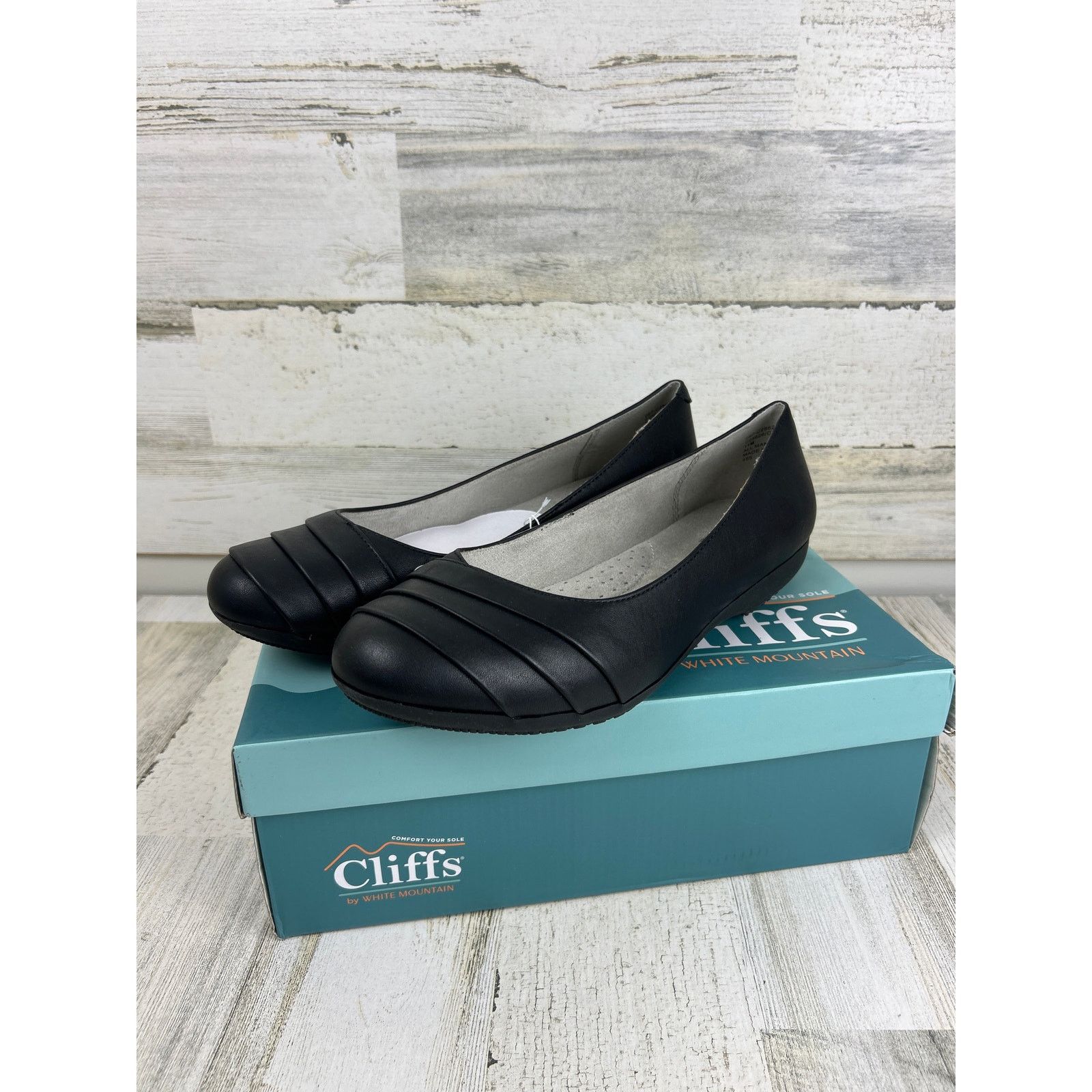 Other Cliffs by White Mountain Clara Black Flats womens 11 black Size US 11 / IT 41 - 1 Thumbnail