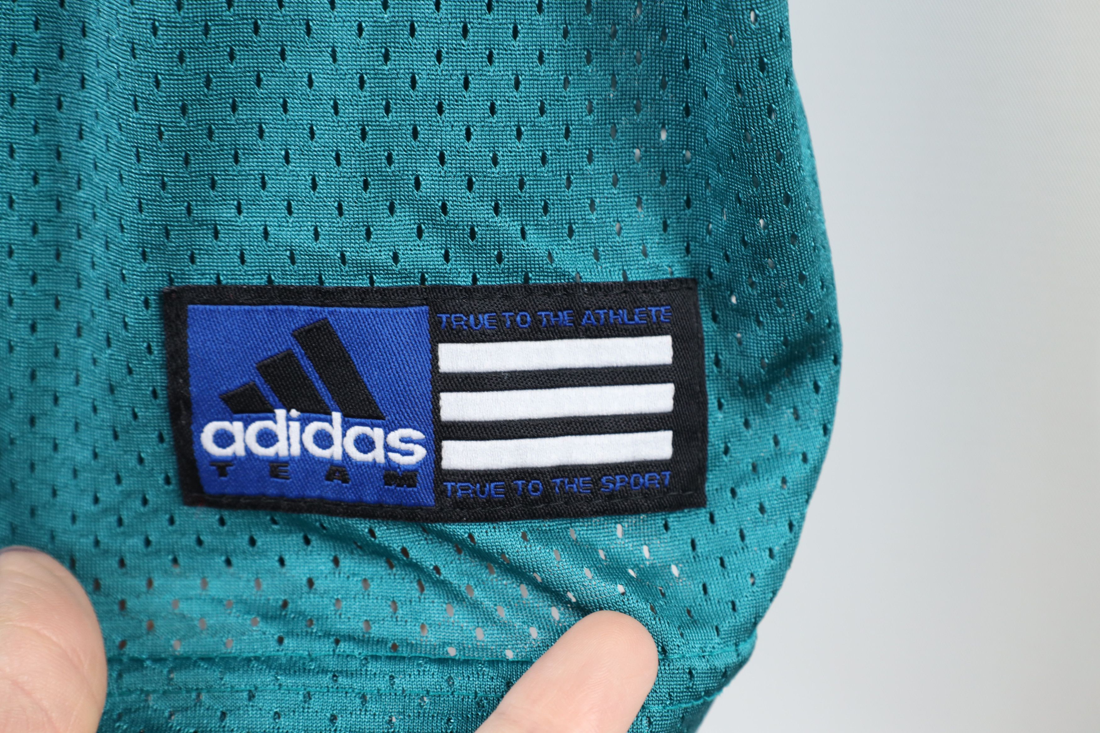 Adidas × Vintage Vintage 90s Adidas Miami Dolphins Football Jersey Teal Size US S / EU 44-46 / 1 - 4 Thumbnail
