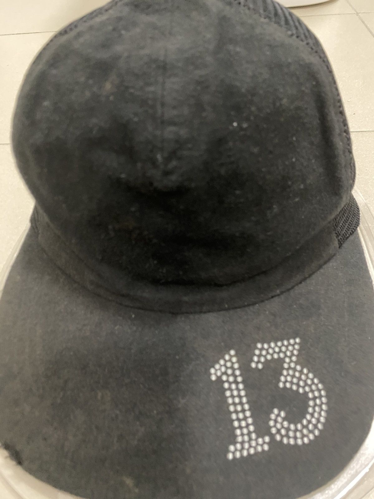 Magical Design Magical Design “13” Rhinestone Trucker Cap (Made in Japan) Size ONE SIZE - 1 Thumbnail