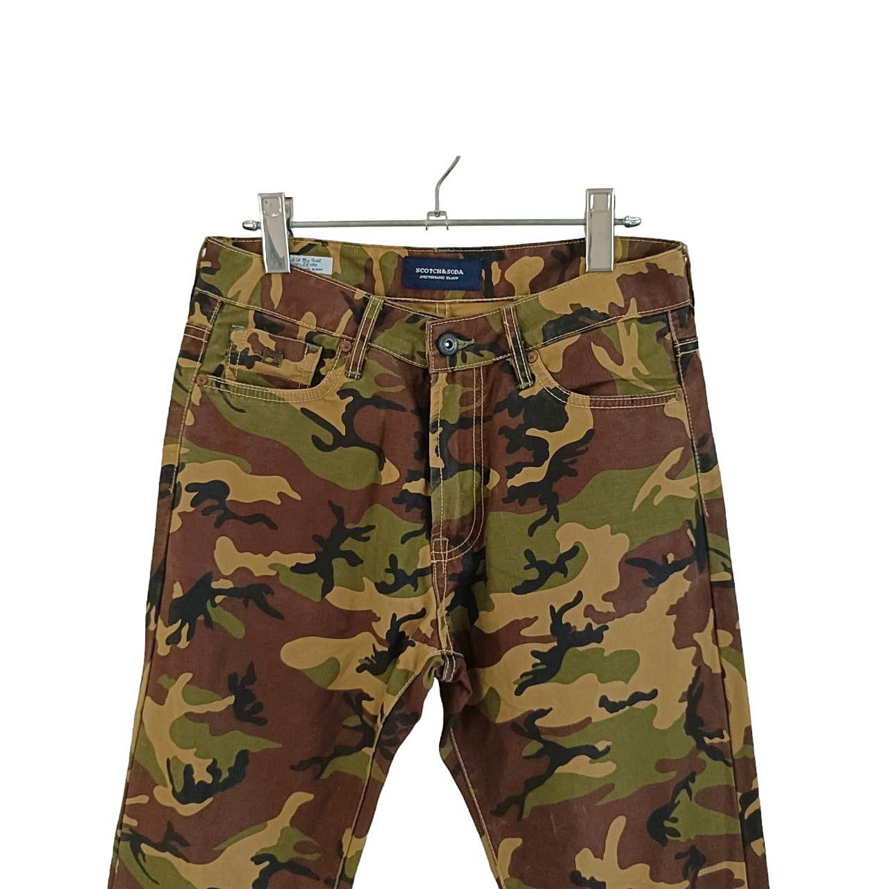 Scotch & Soda Scotch And Soda Camo Pants Size US 30 / EU 46 - 2 Thumbnail