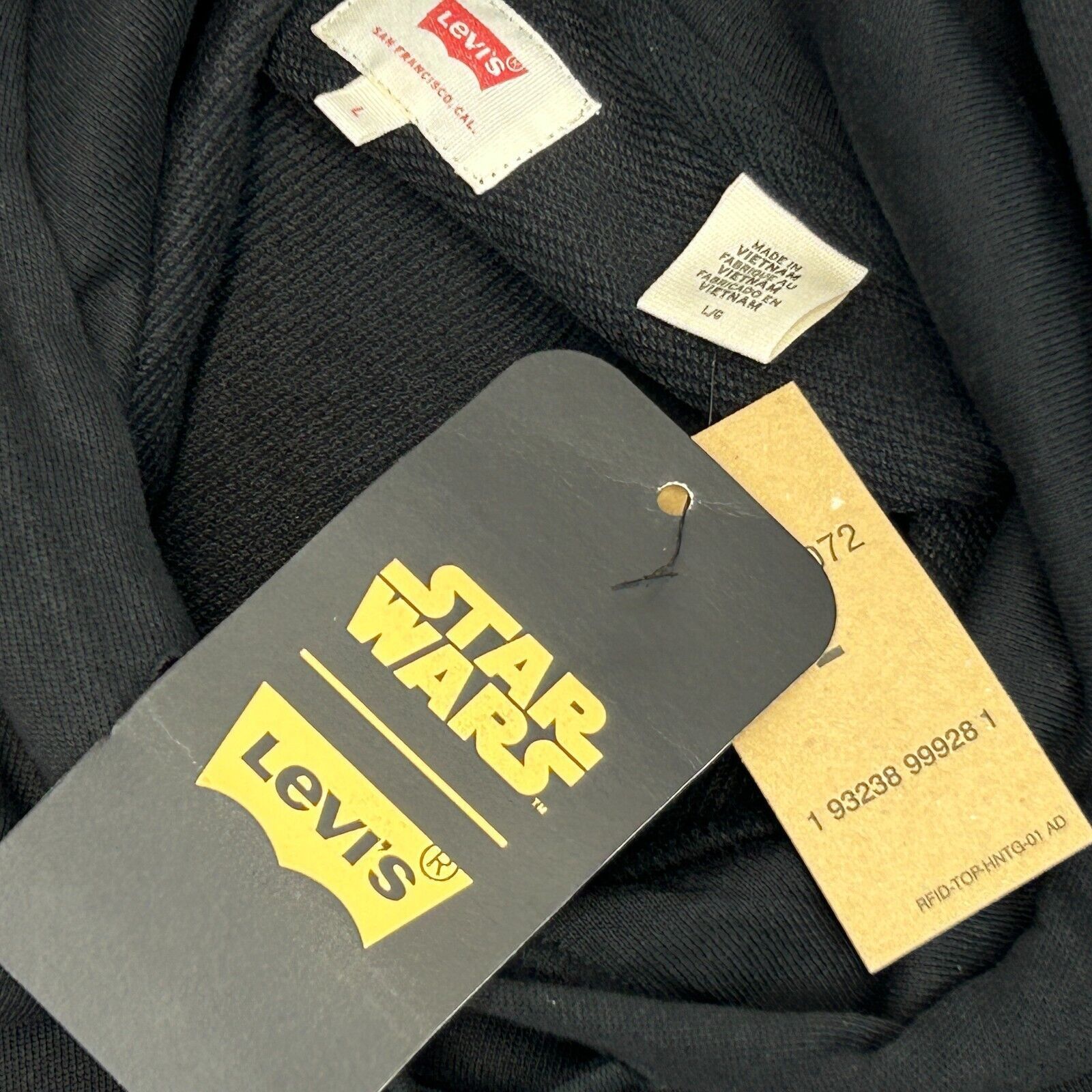 Levi's Levis x Star Wars Darth Vader Hoodie Movie Film L Large Size US L / EU 52-54 / 3 - 9 Thumbnail