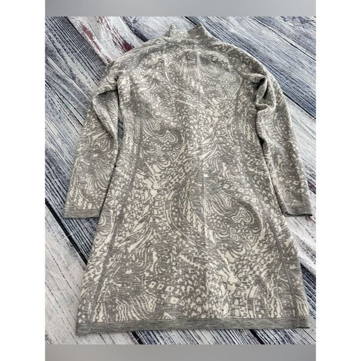 Other Title Nine Gray Merino Wool Knit Sweater Dress Size M / US 6-8 / IT 42-44 - 4 Thumbnail