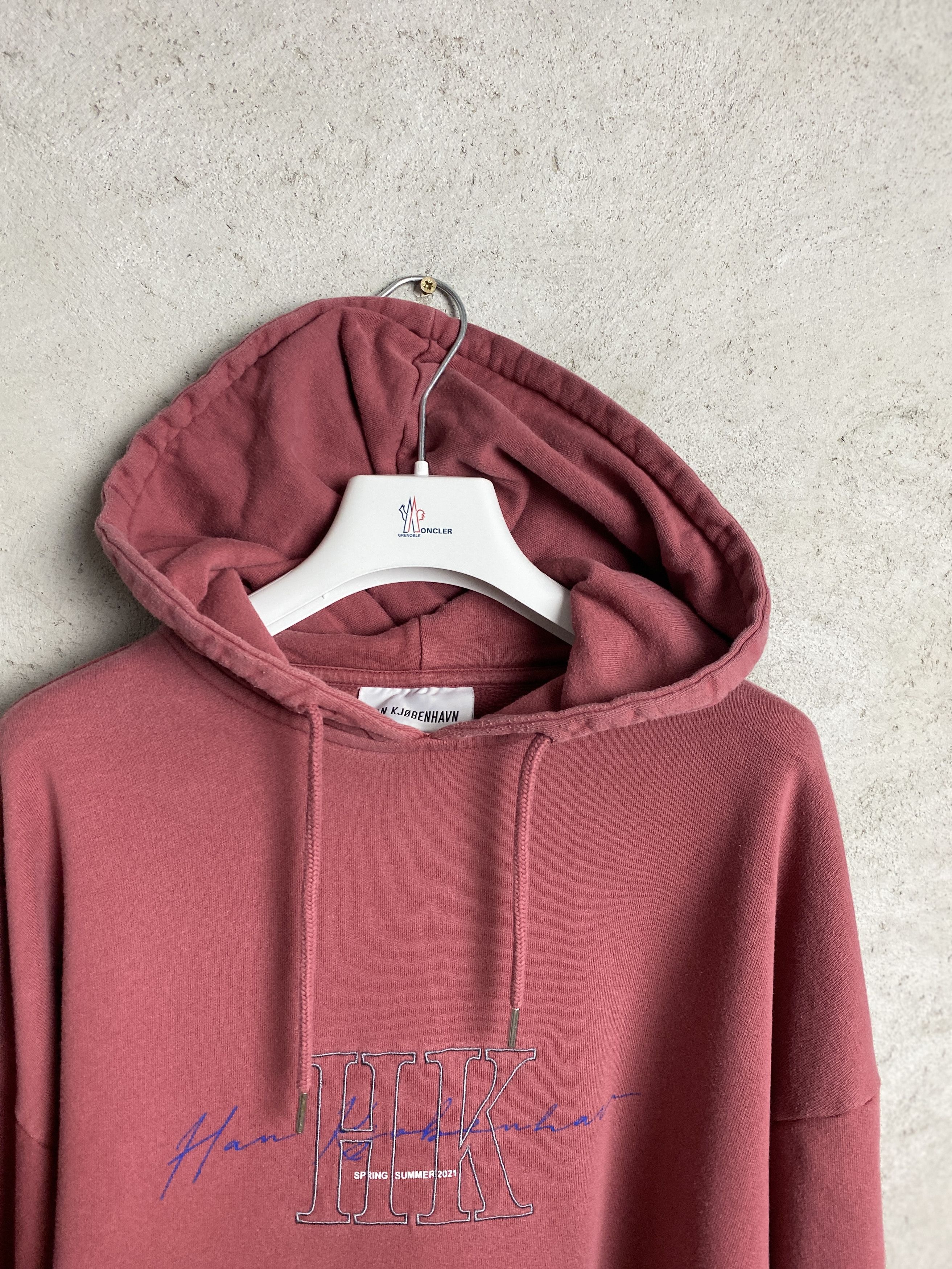 Han Kjobenhavn Han Kjobenhavn big logo hoodie skate rap Size US M / EU 48-50 / 2 - 2 Thumbnail