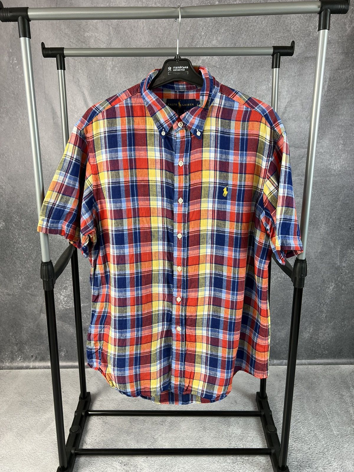 Polo Ralph Lauren × Urban Outfitters Polo Ralph Lauren linen Hawaiian shirt Size US L / EU 52-54 / 3 - 1 Thumbnail