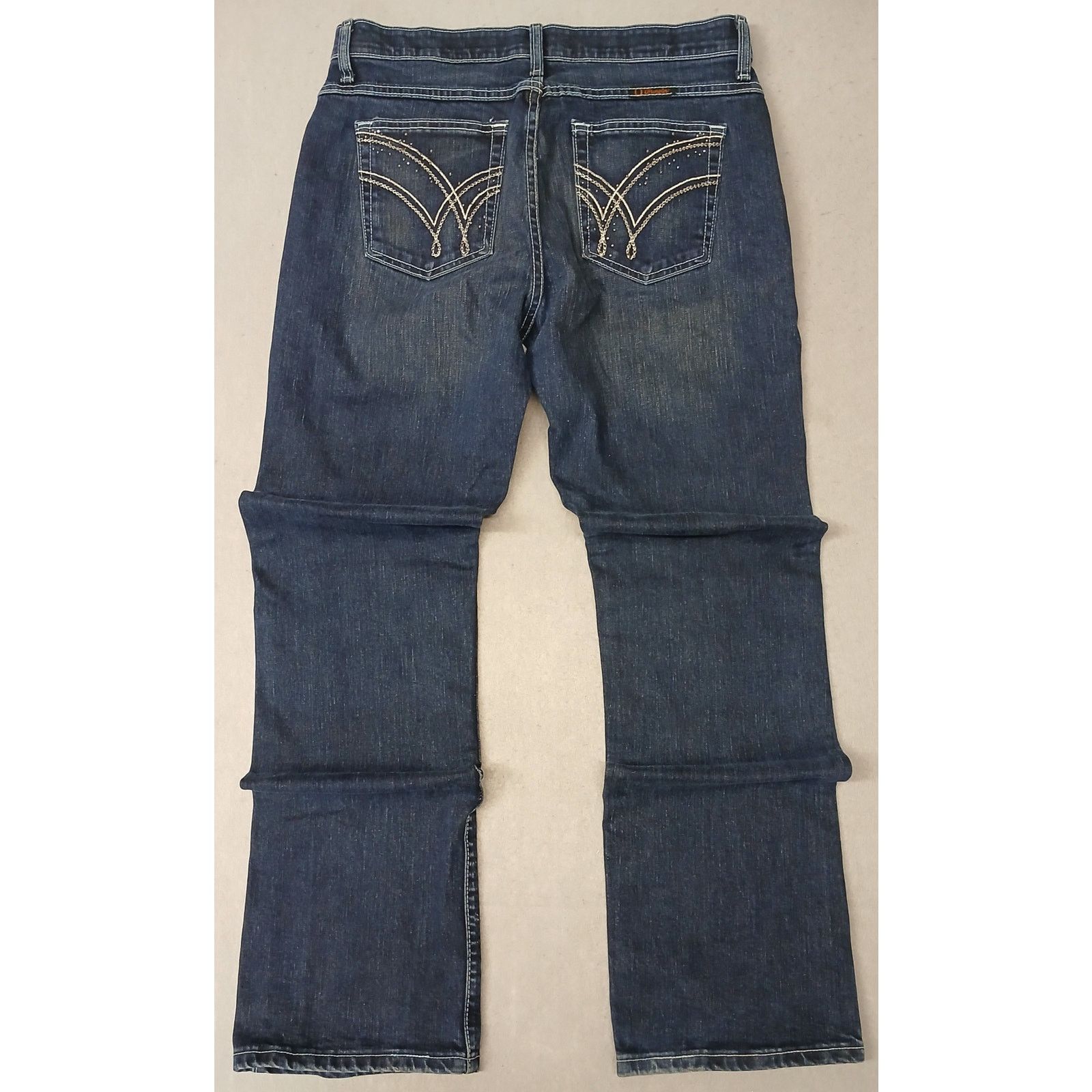 Wrangler Wrangler Q-Baby (9/10x34) Mid Rise Boot Cut Riding Jeans Size 30" / US 8 / IT 44 - 10 Thumbnail