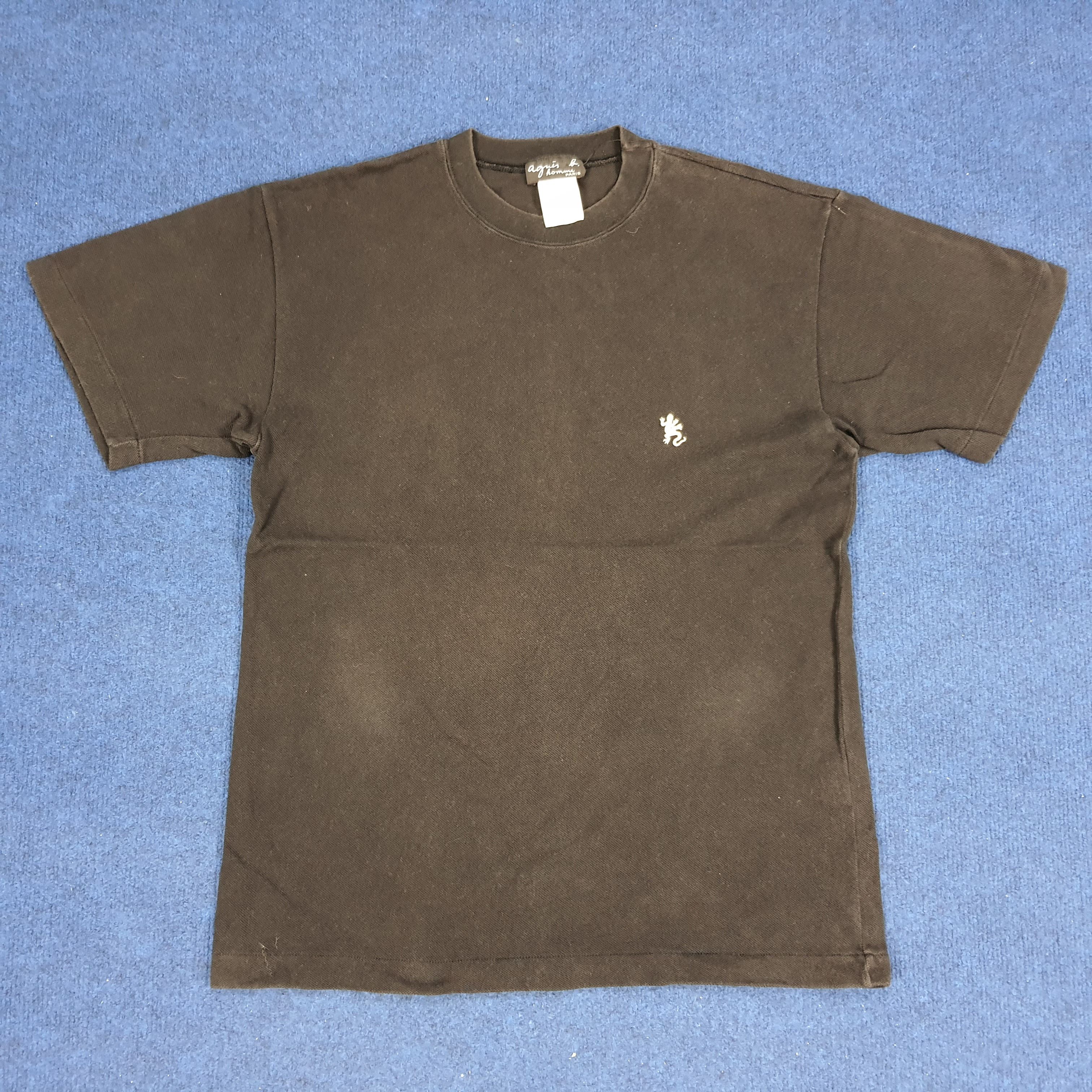 Japanese Brand × Vintage × agnes b. Vintage Agnes B. Homme Paris Plain Tshirt Size US M / EU 48-50 / 2 - 1 Thumbnail