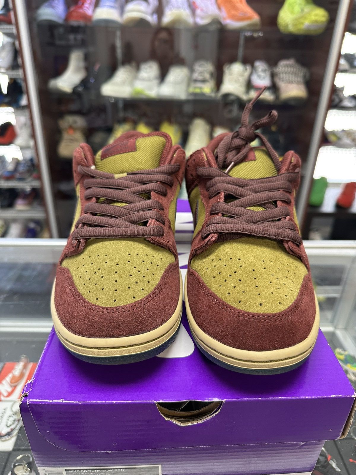 Nike Nike SB ‘Olive Flaco’ Dunk Low Size US 9 / EU 42 - 3 Thumbnail