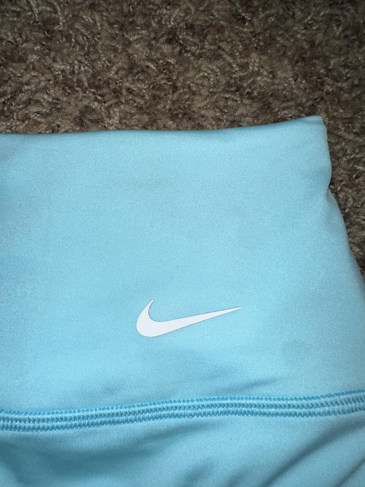 Nike Women's Essential High-Waisted Swim Bottoms in Blue Size ONE SIZE - 2 Thumbnail