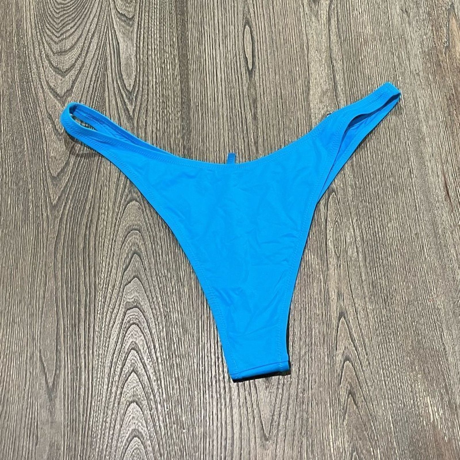 SKIMS NWT Skims Recycled Micro Tanga Bikini Bottom Swimwear 4X Size ONE SIZE - 4 Thumbnail