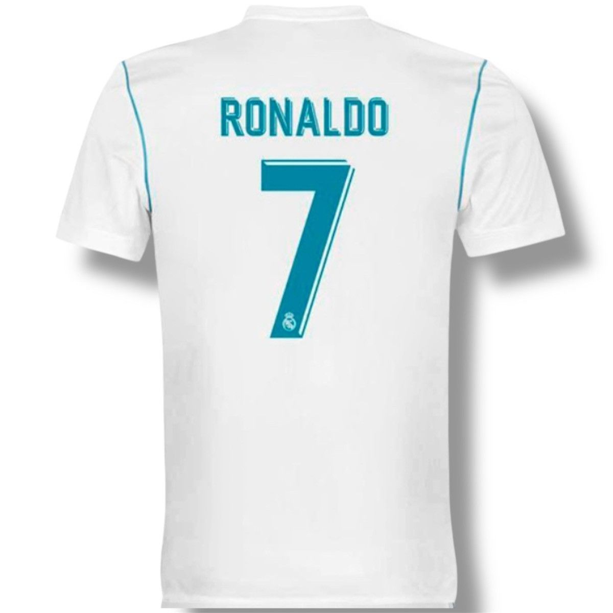 Adidas 2017/18 REAL MADRID #7 RONALDO HOME SOCCER JERSEY SHIRT M Size US M / EU 48-50 / 2 - 1 Thumbnail